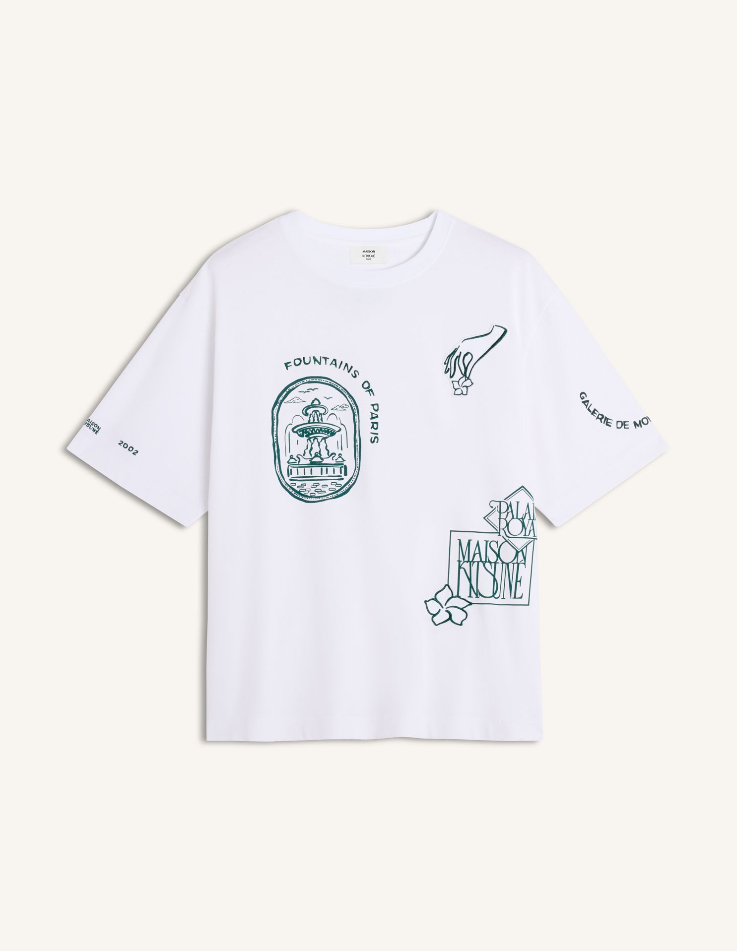 Áo thun in hoạ tiết dáng Oversize