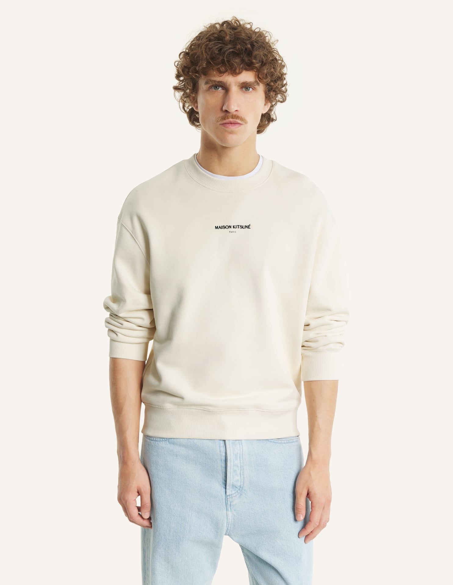Maison Kitsuné - Áo nỉ nam Maison Kitsune Paris dáng Comfort