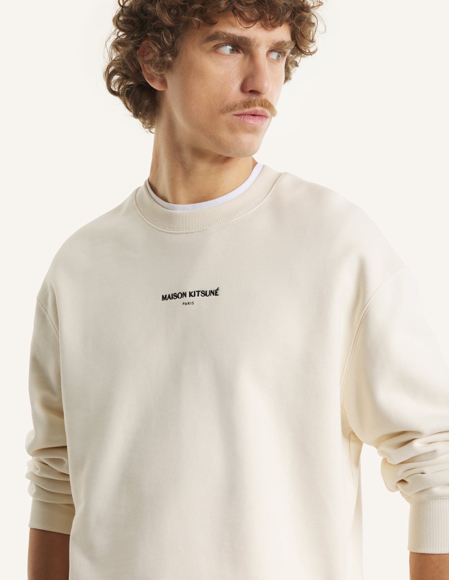Maison Kitsuné - Áo nỉ nam Maison Kitsune Paris dáng Comfort