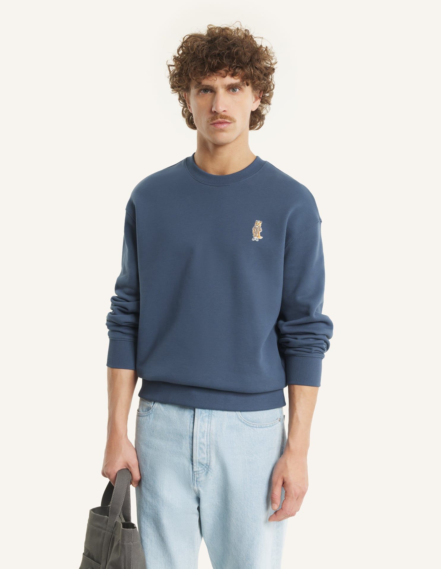 Maison Kitsuné - Áo nỉ nam Dressed Fox dáng Comfort