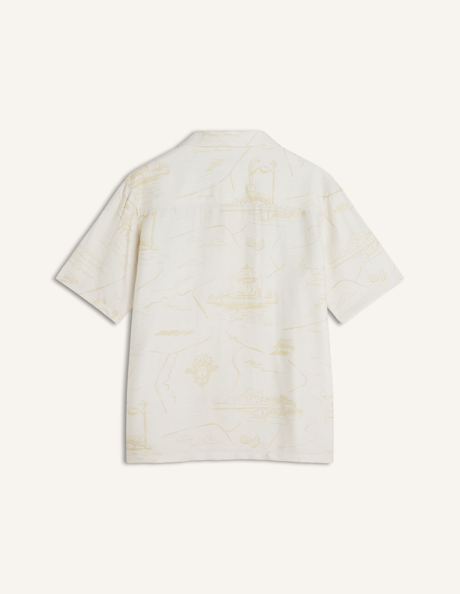 Maison Kitsuné - Áo sơ mi Parisian Map