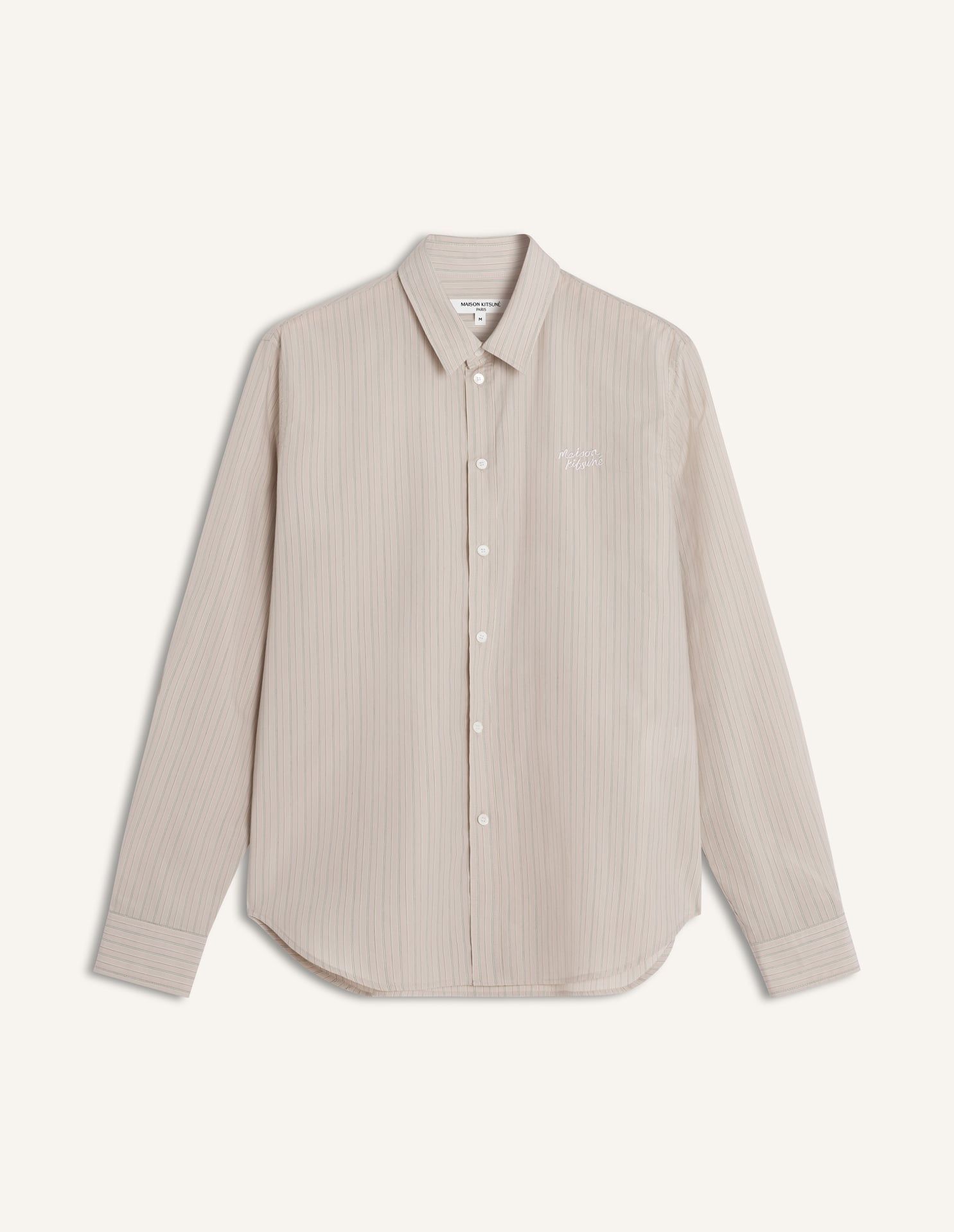 Maison Kitsuné - Áo sơ mi nam Maison Kitsuné Handwriting dáng Casual