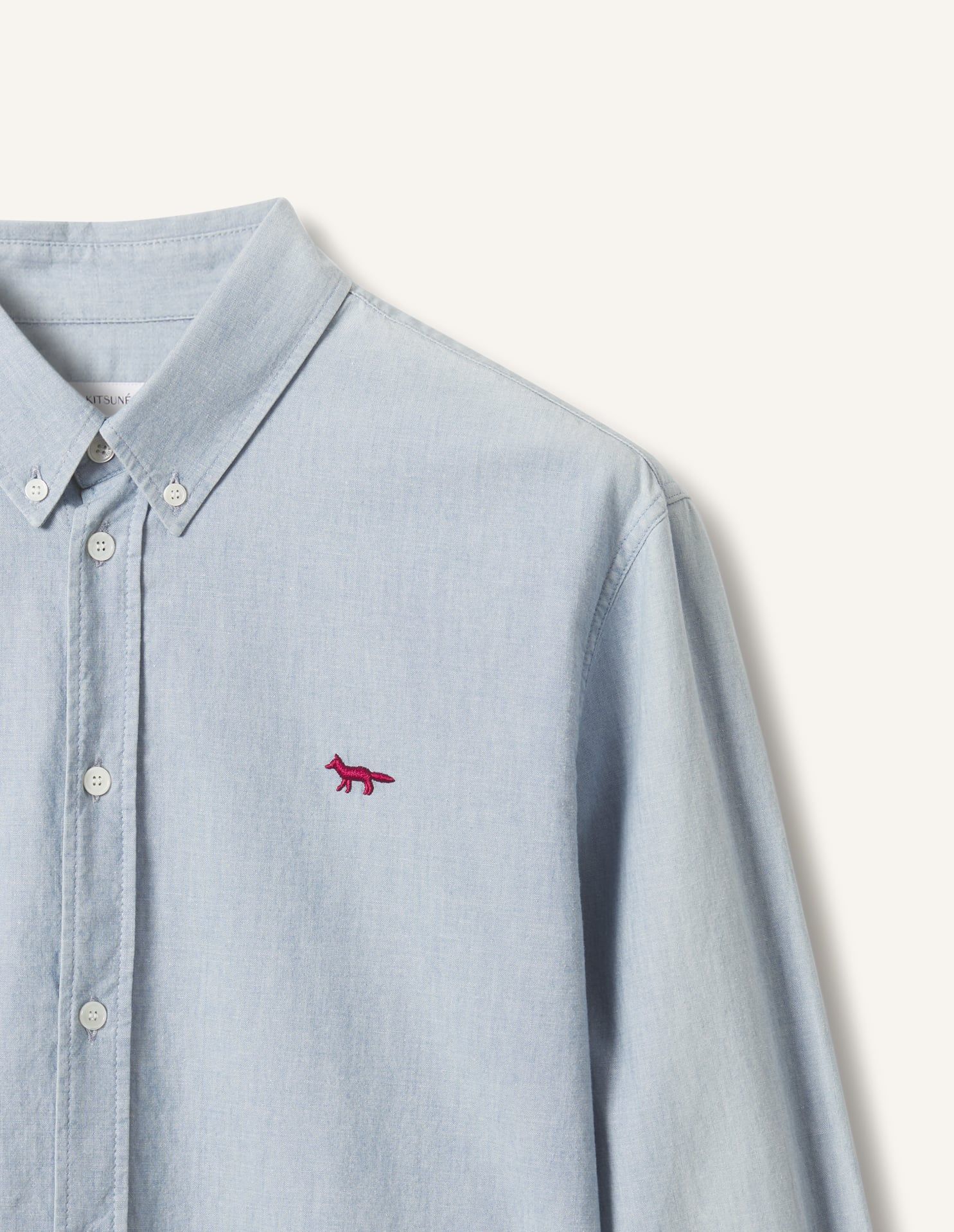 Maison Kitsuné - Áo sơ mi Profile Fox dáng casual