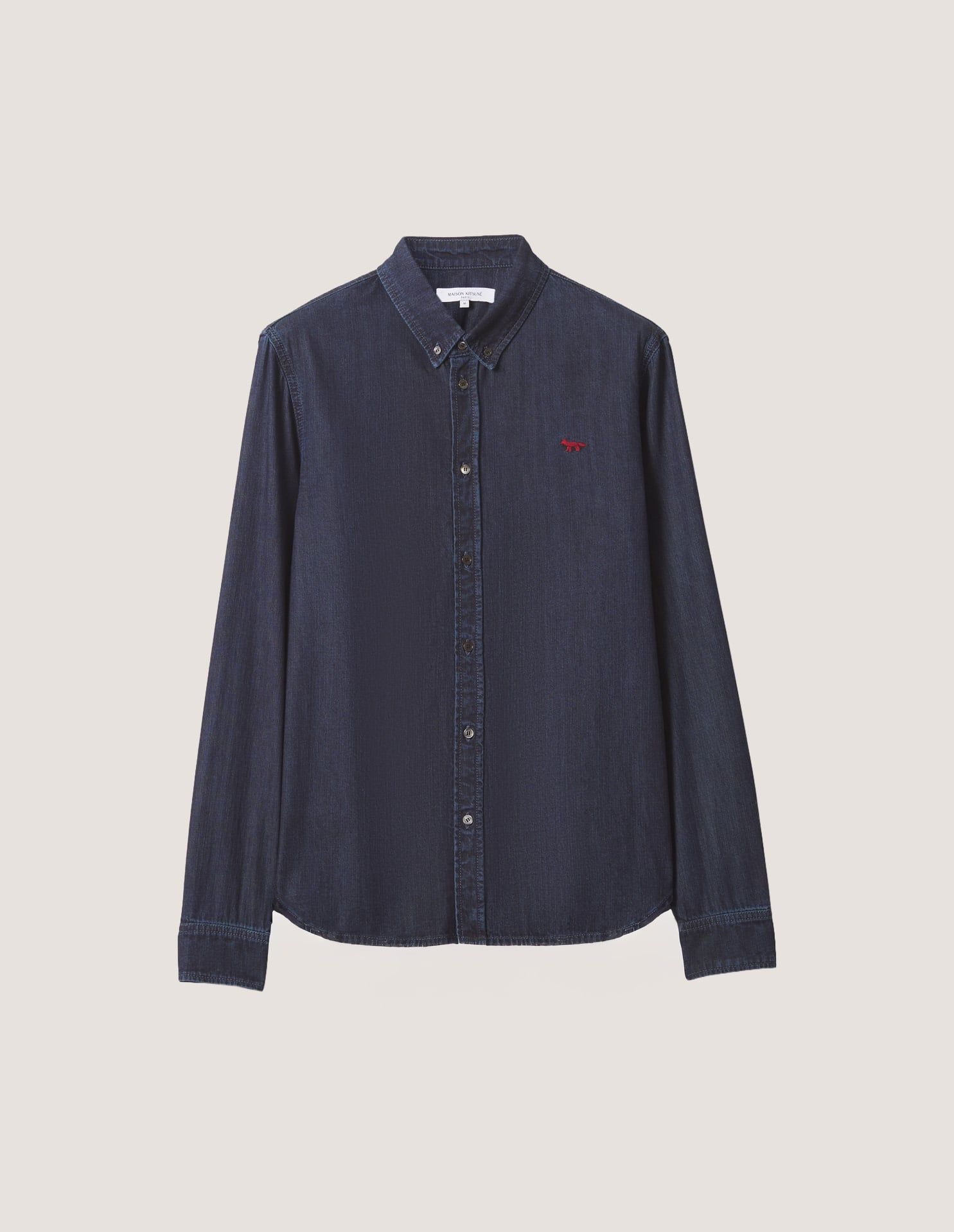 Áo sơ mi denim nam Profile Fox dáng casual