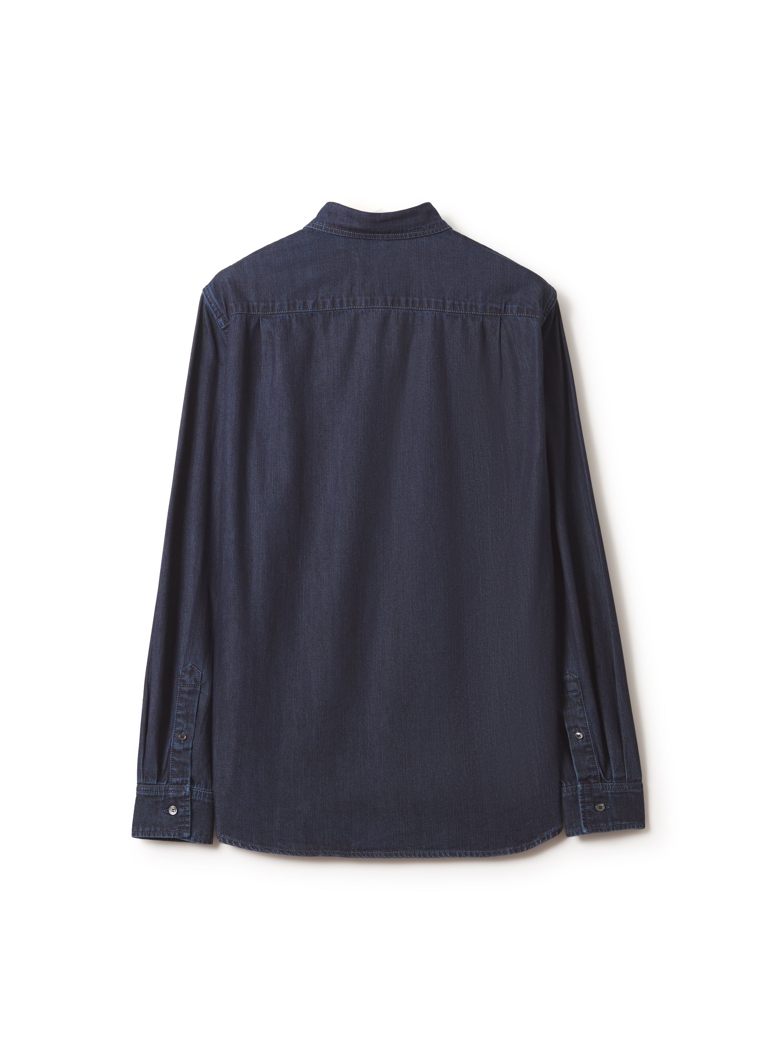 Áo sơ mi denim nam Profile Fox dáng casual