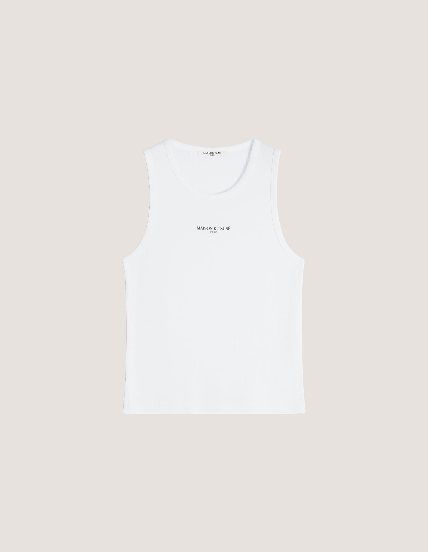 Áo tank top Maison Kitsune Paris dáng fitted