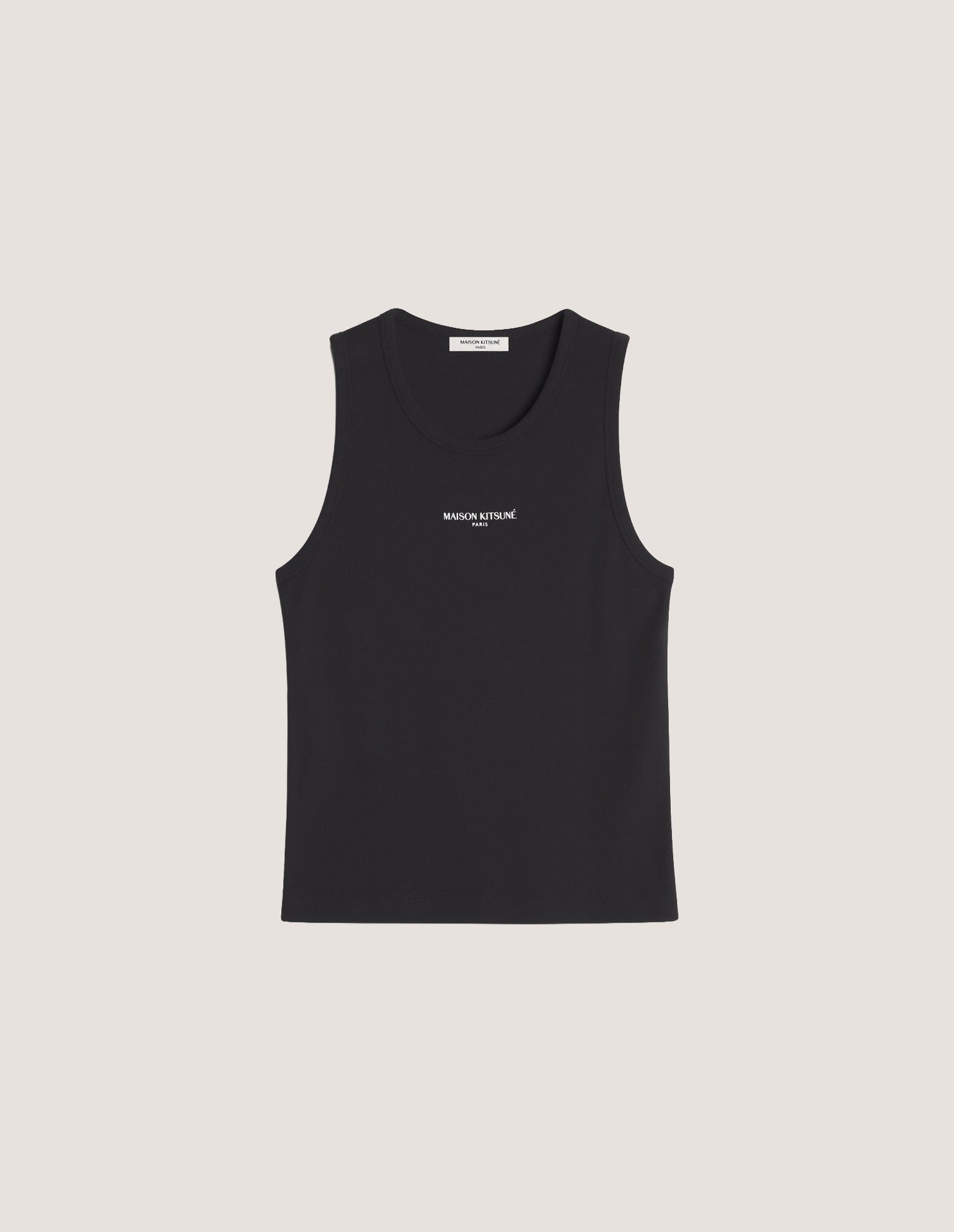 Áo tank top Maison Kitsune Paris dáng fitted