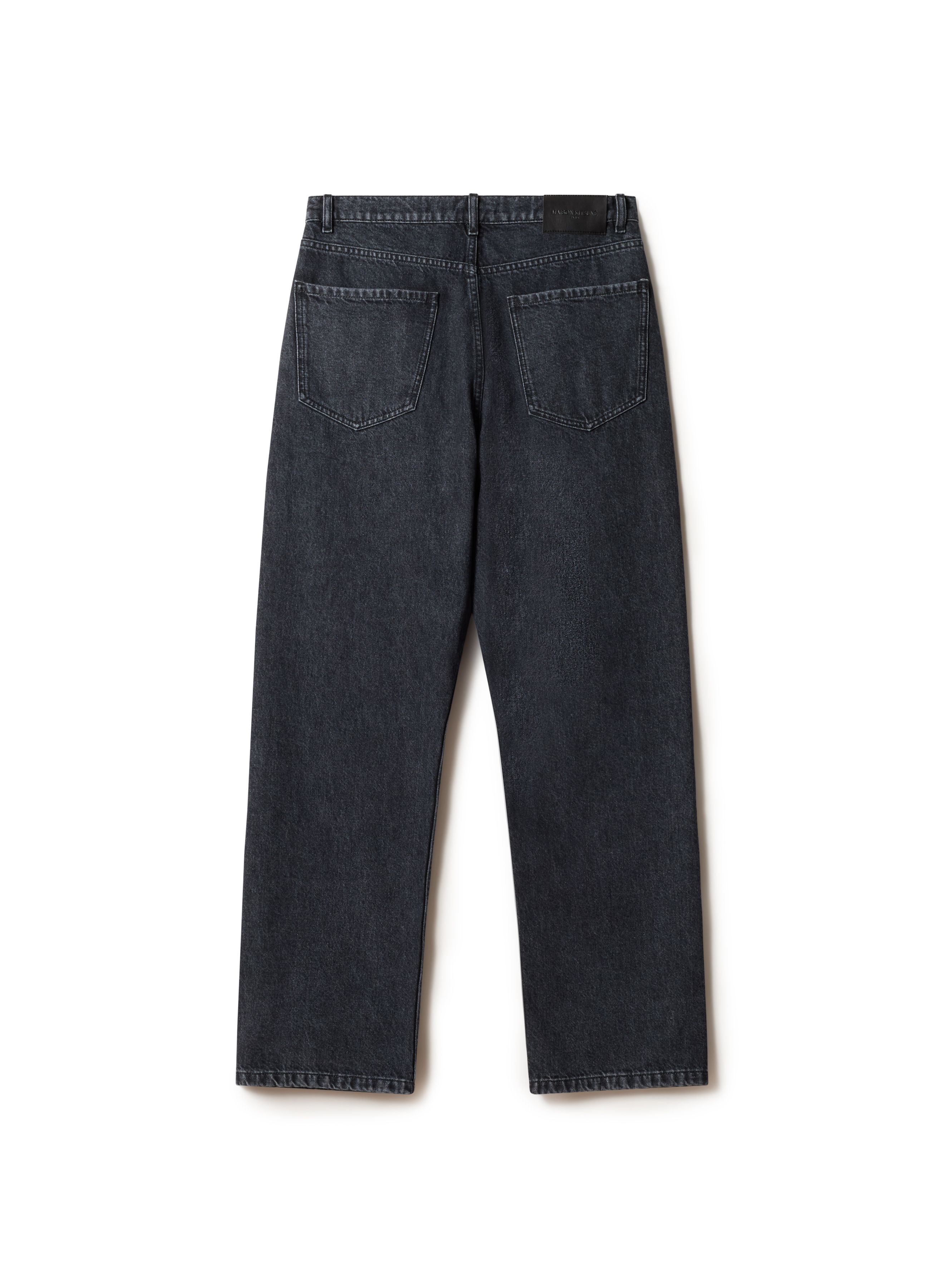 Quần jeans nam regular dáng relaxed