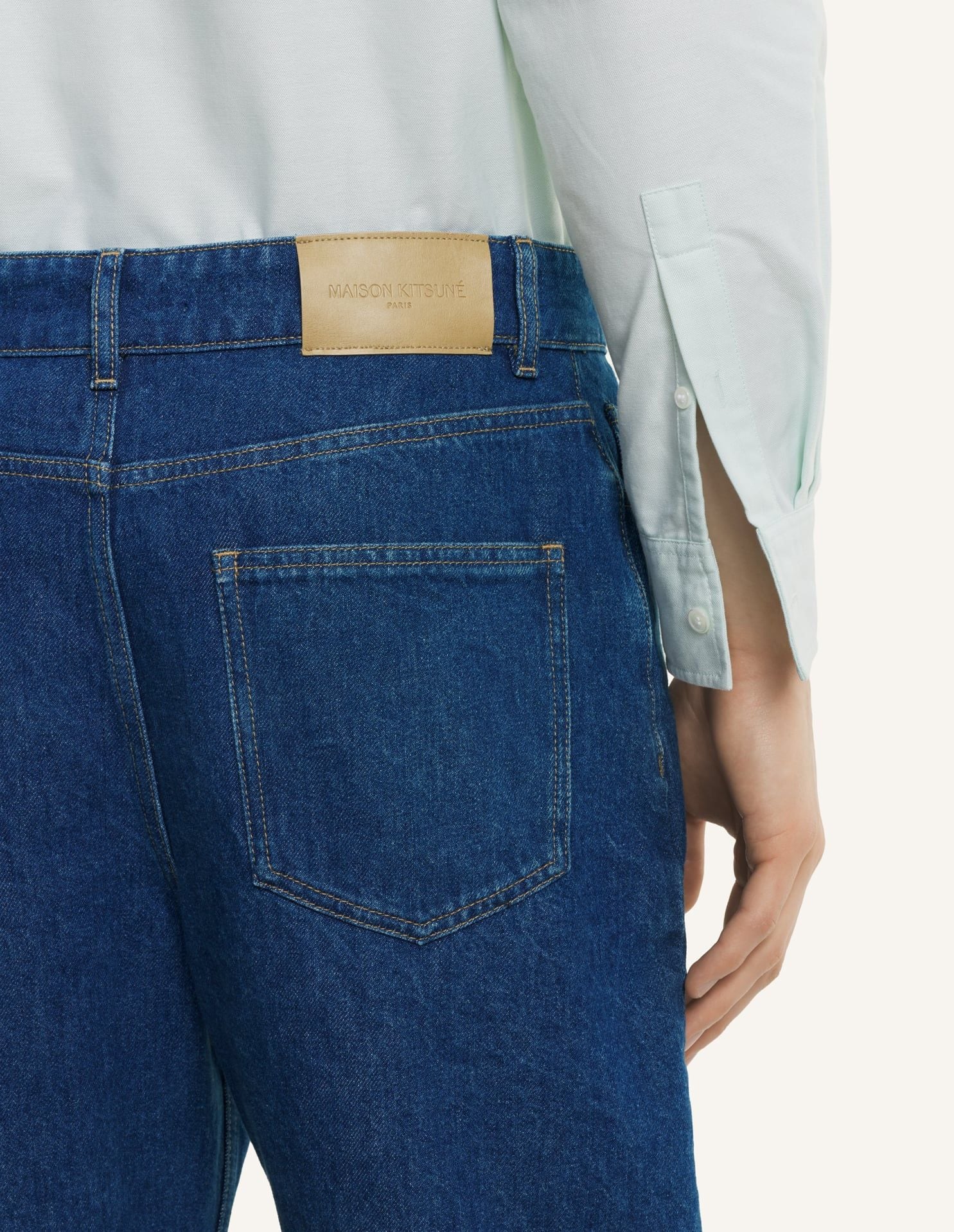 Quần Jeans nam ống côn