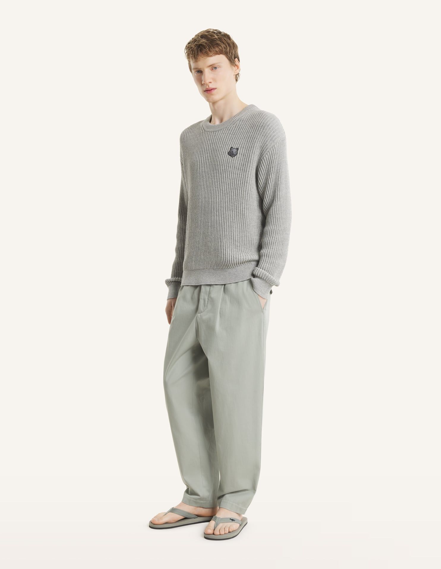 Maison Kitsuné - Quần xếp ly co giãn