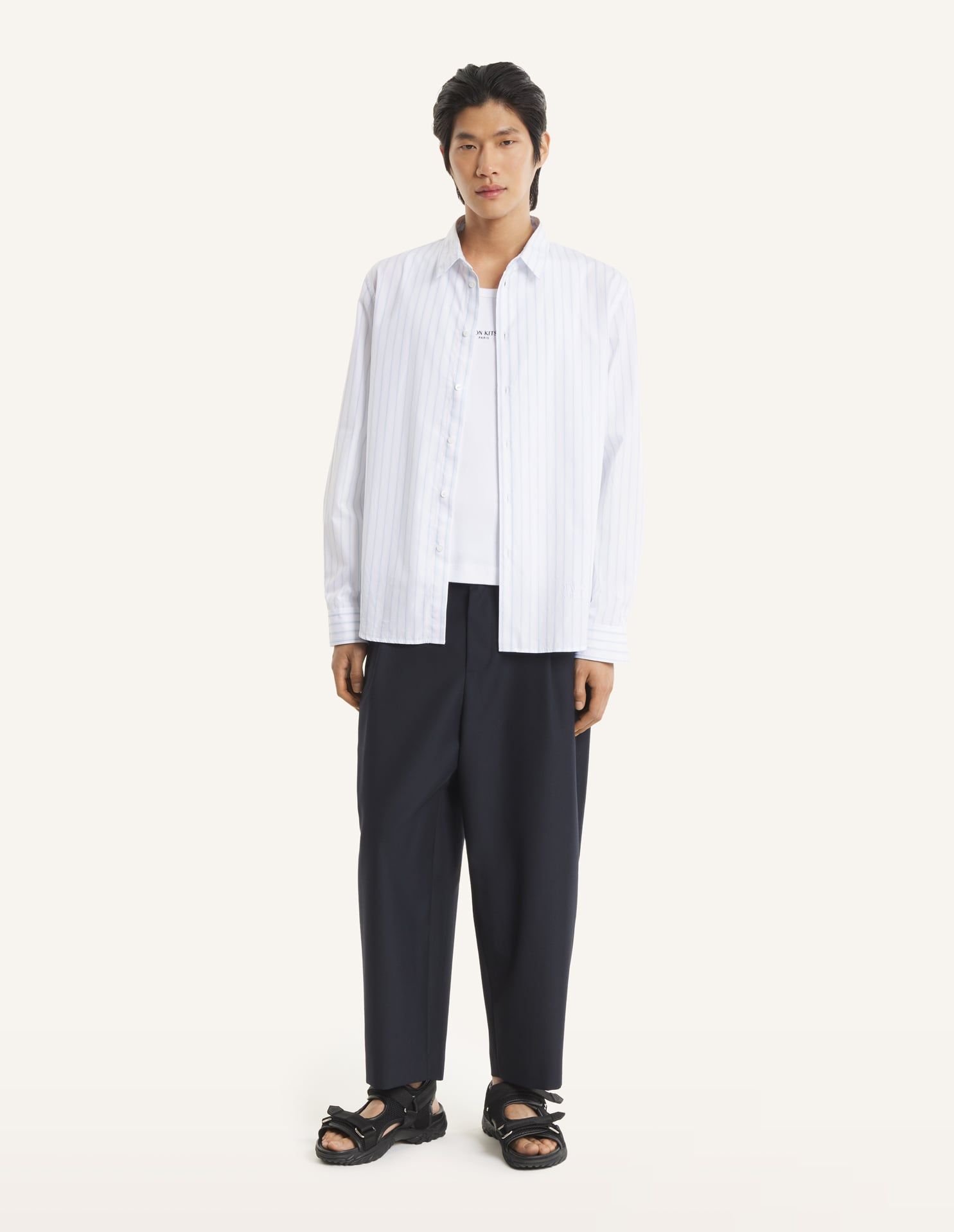 Maison Kitsuné - Quần nam xếp ly