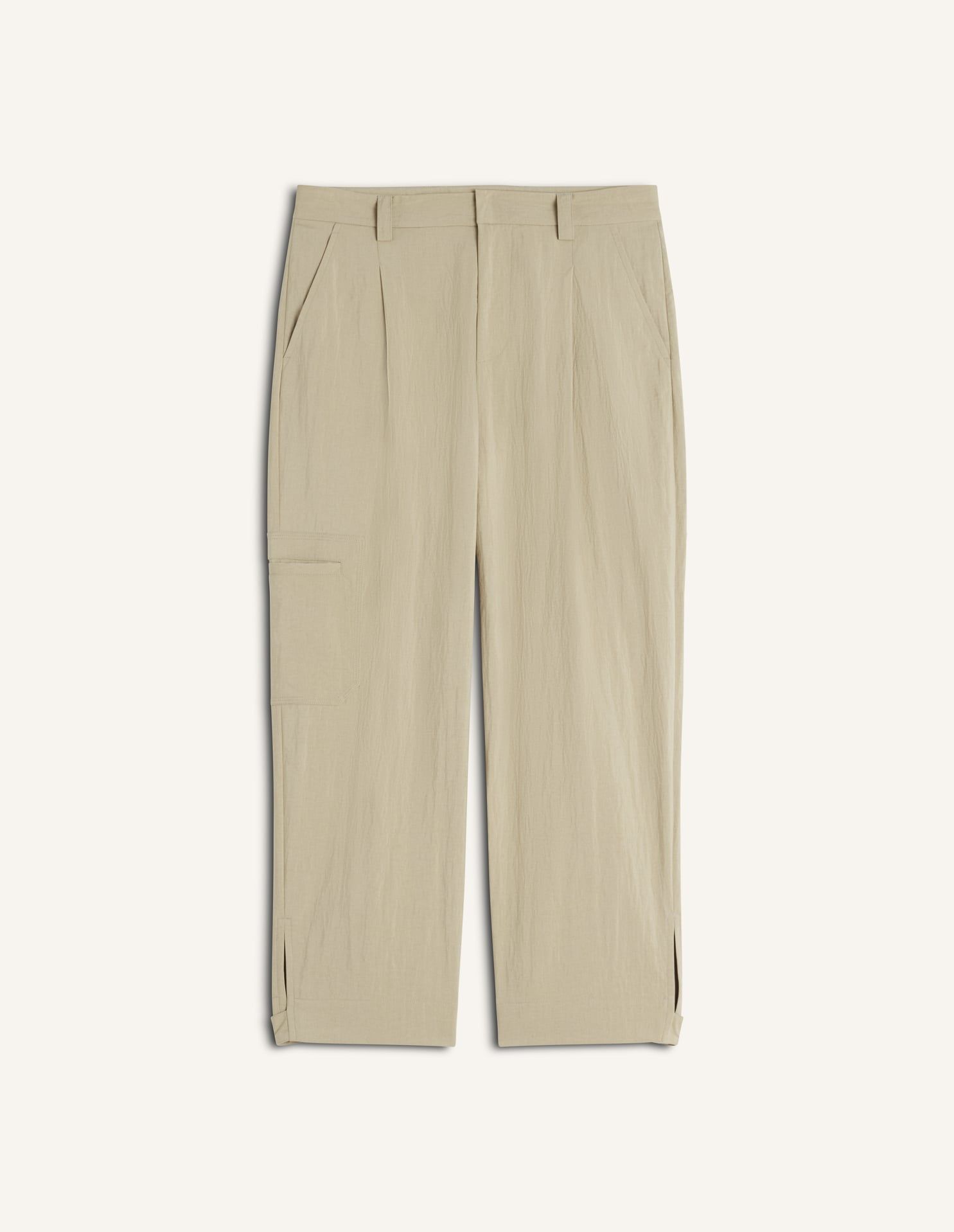 Maison Kitsuné - Quần cargo nam xếp ly dáng Relaxed