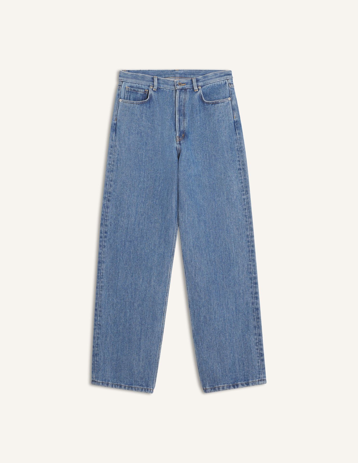 Maison Kitsuné - Quần jeans ống rộng Savoir-Faire