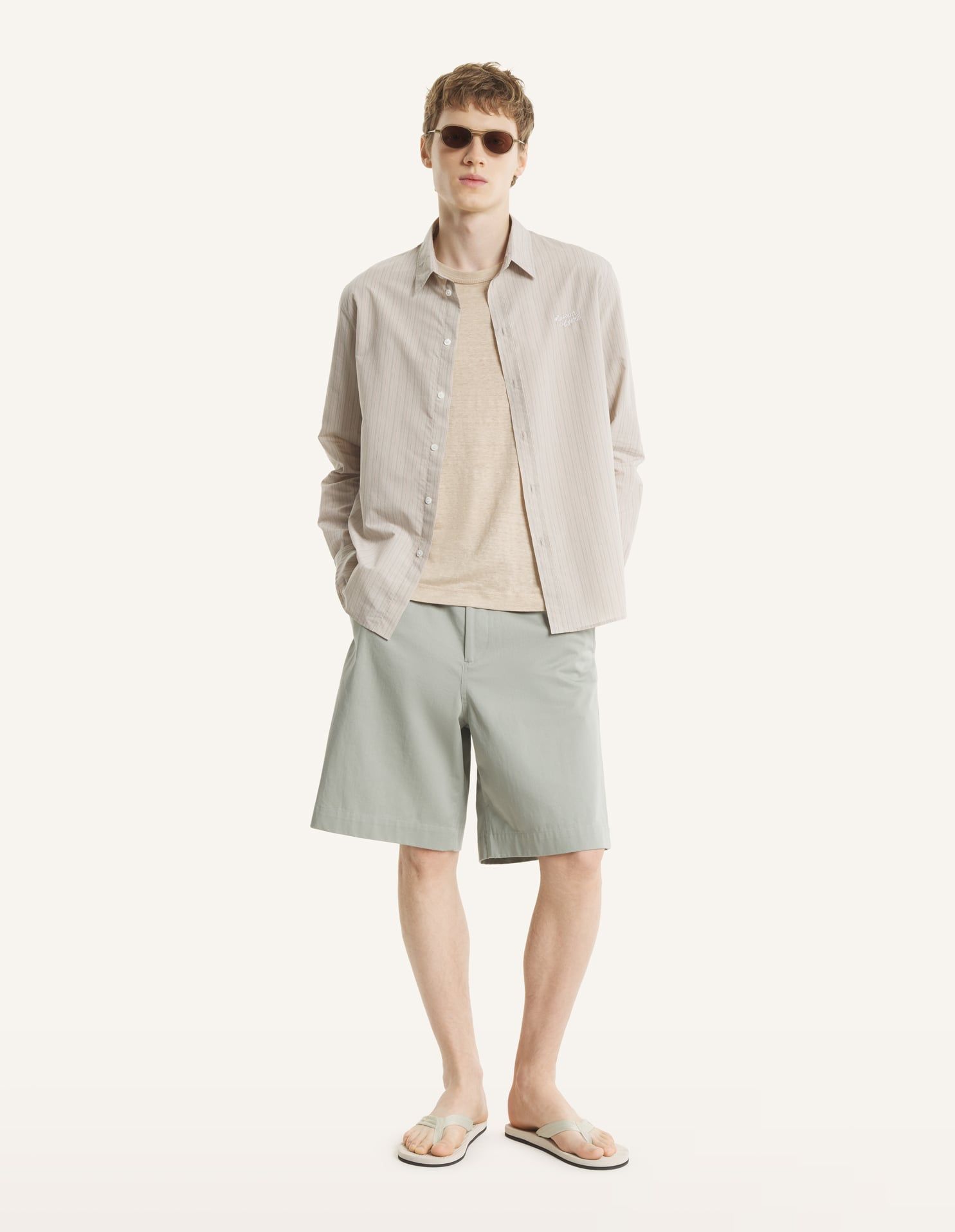 Maison Kitsuné - Quần bermuda co giãn