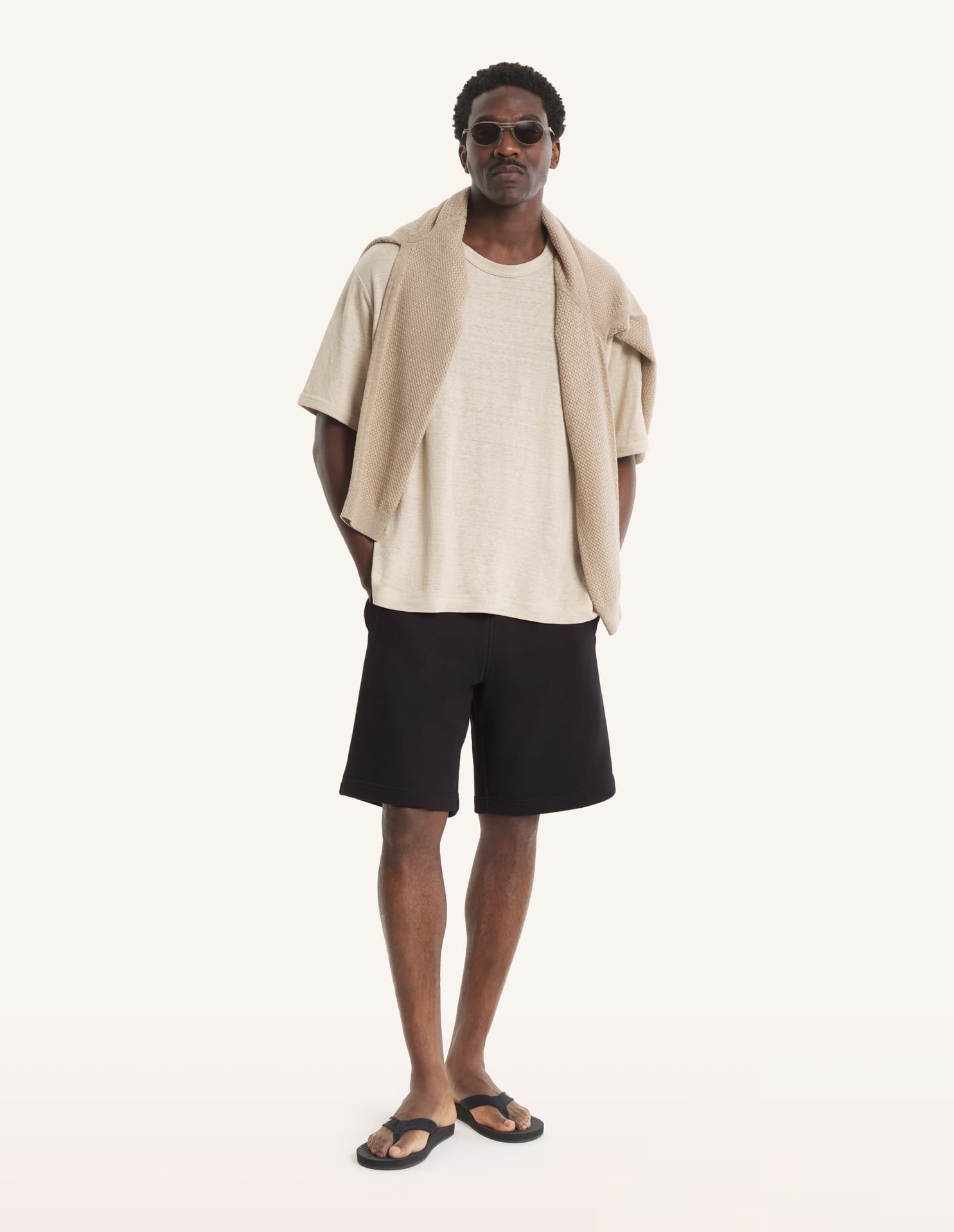 Maison Kitsuné - Quần short nam Maison Kitsune Paris dáng Oversize