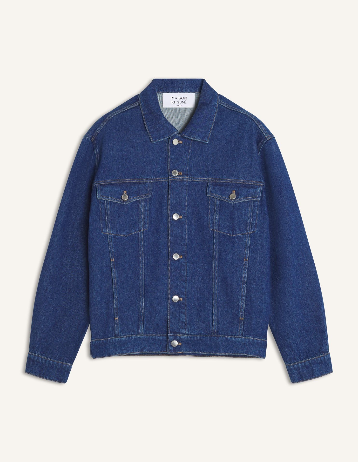 Maison Kitsuné - Áo khoác nam Denim Trucker