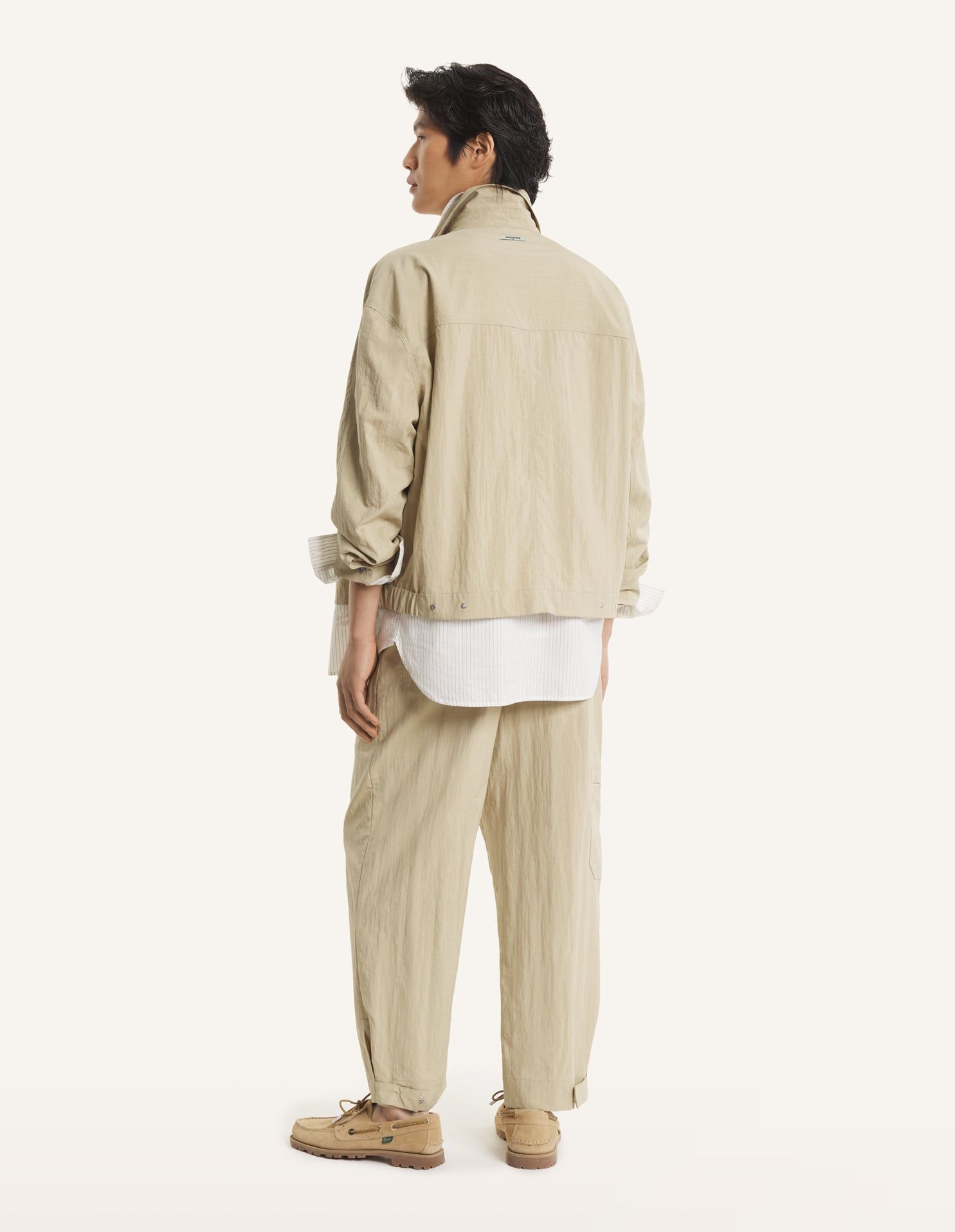 Maison Kitsuné - Áo khoác zipped dáng comfort