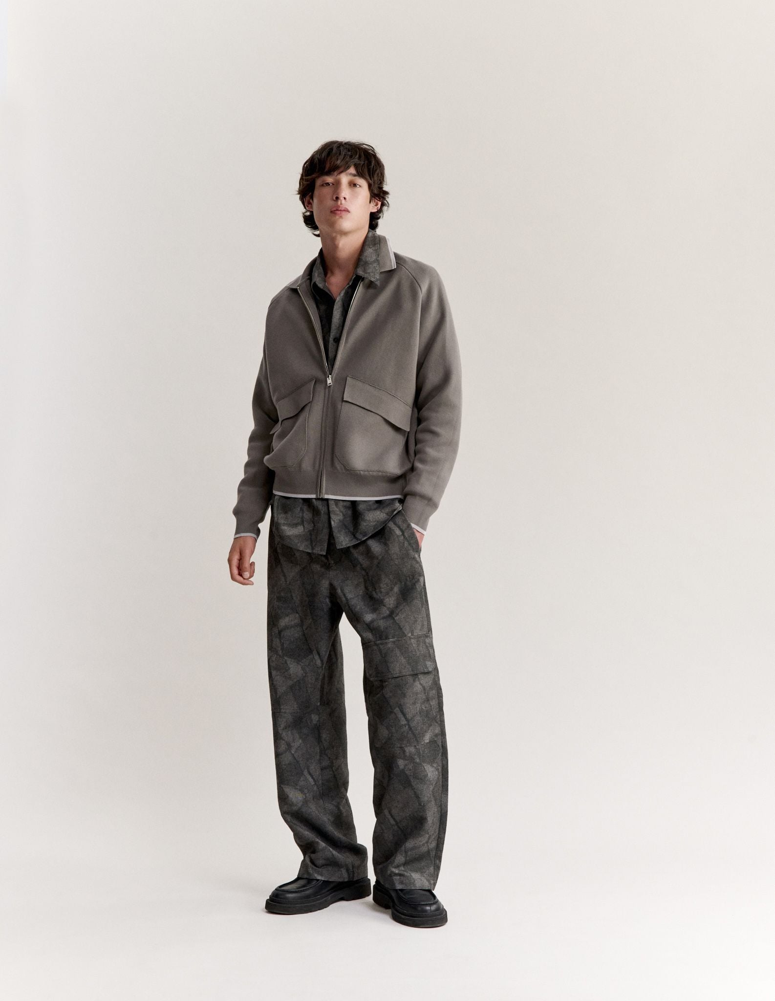 Áo khoác nam Maison Kitsuné Paris dáng comfort