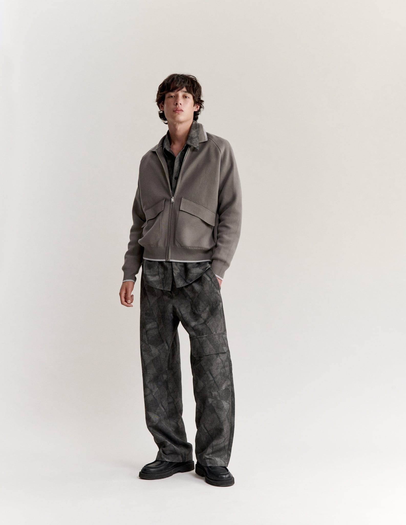 Áo khoác nam Maison Kitsuné Paris dáng comfort