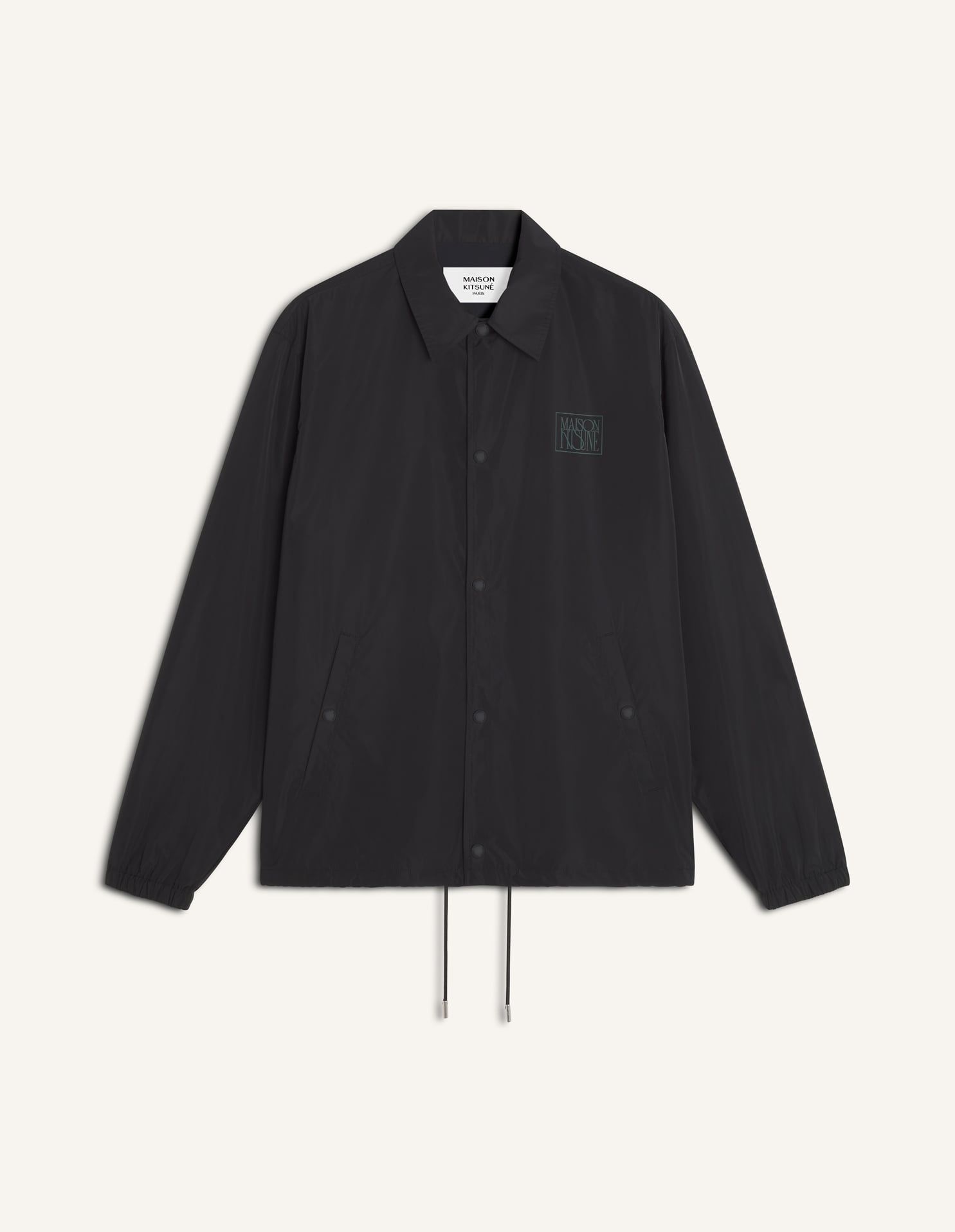 Maison Kitsuné - Áo khoác coach dáng comfort