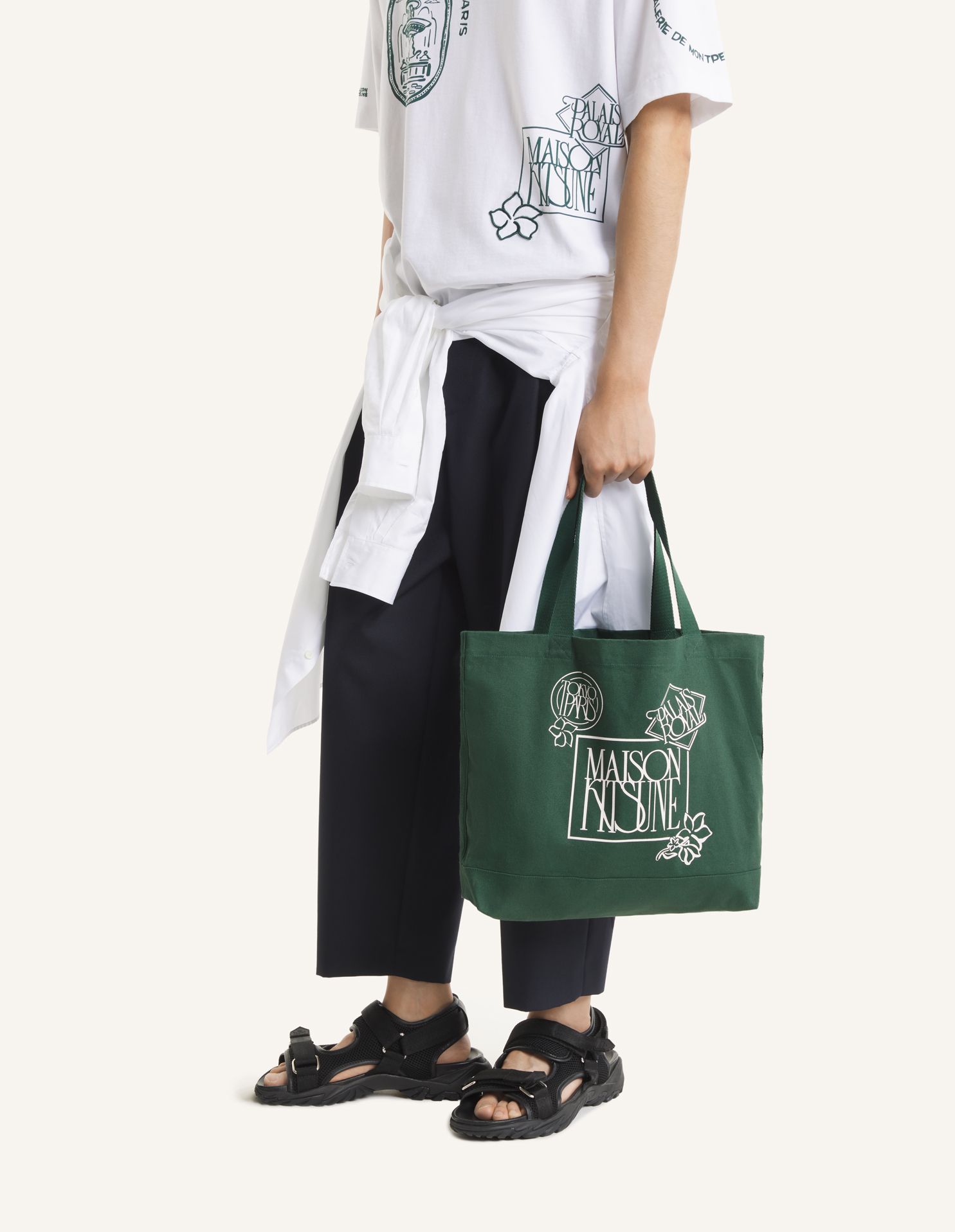 Túi tote in họa tiết Art Nouveau