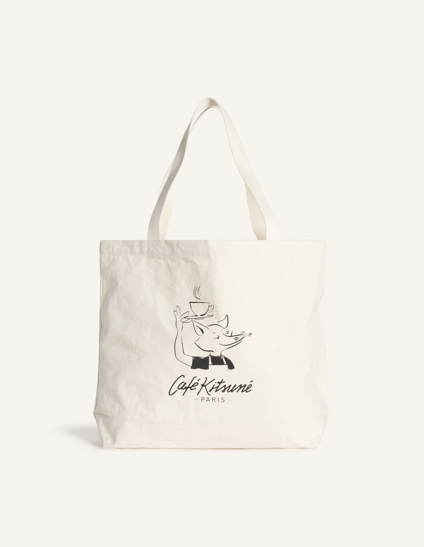 Túi tote Unisex Barista Fox