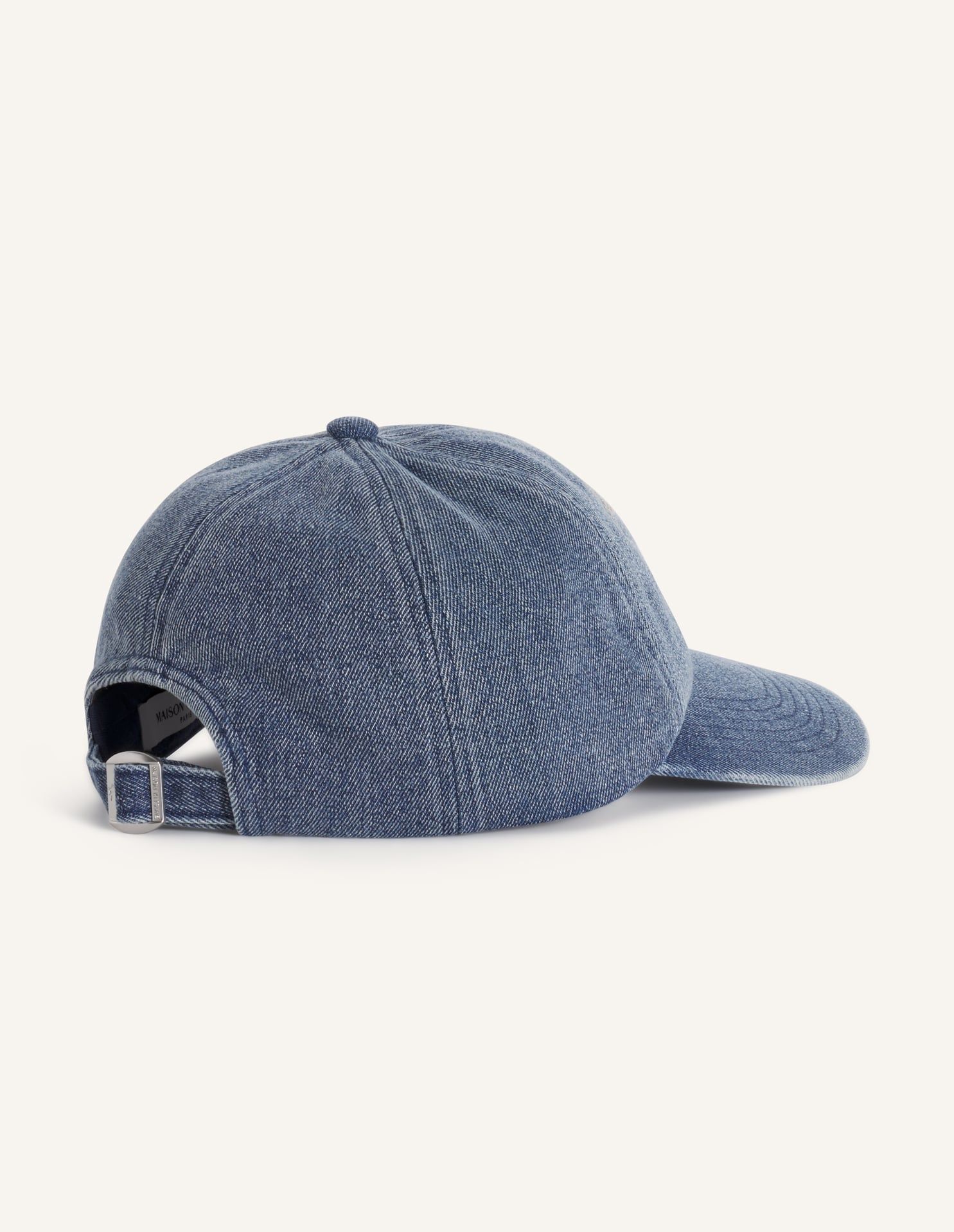 Maison Kitsuné - Mũ denim Poetic Script