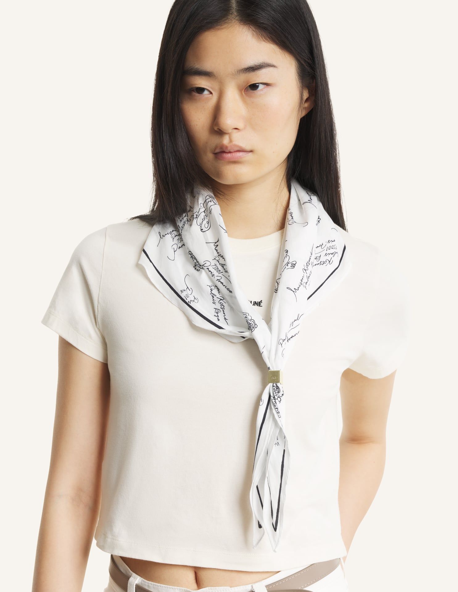 Maison Kitsuné - Khăn Poetic Paris