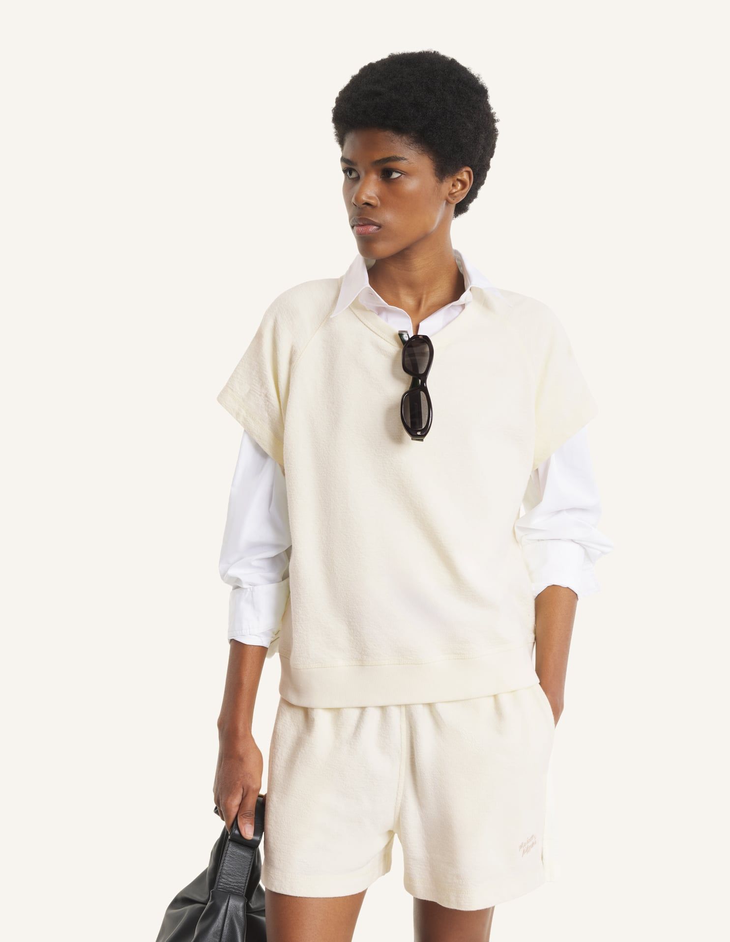 Maison Kitsuné - Áo thun nữ dáng Regular