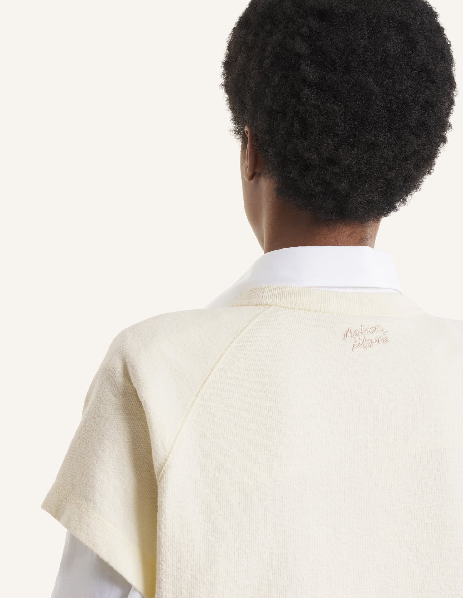Maison Kitsuné - Áo thun nữ dáng Regular