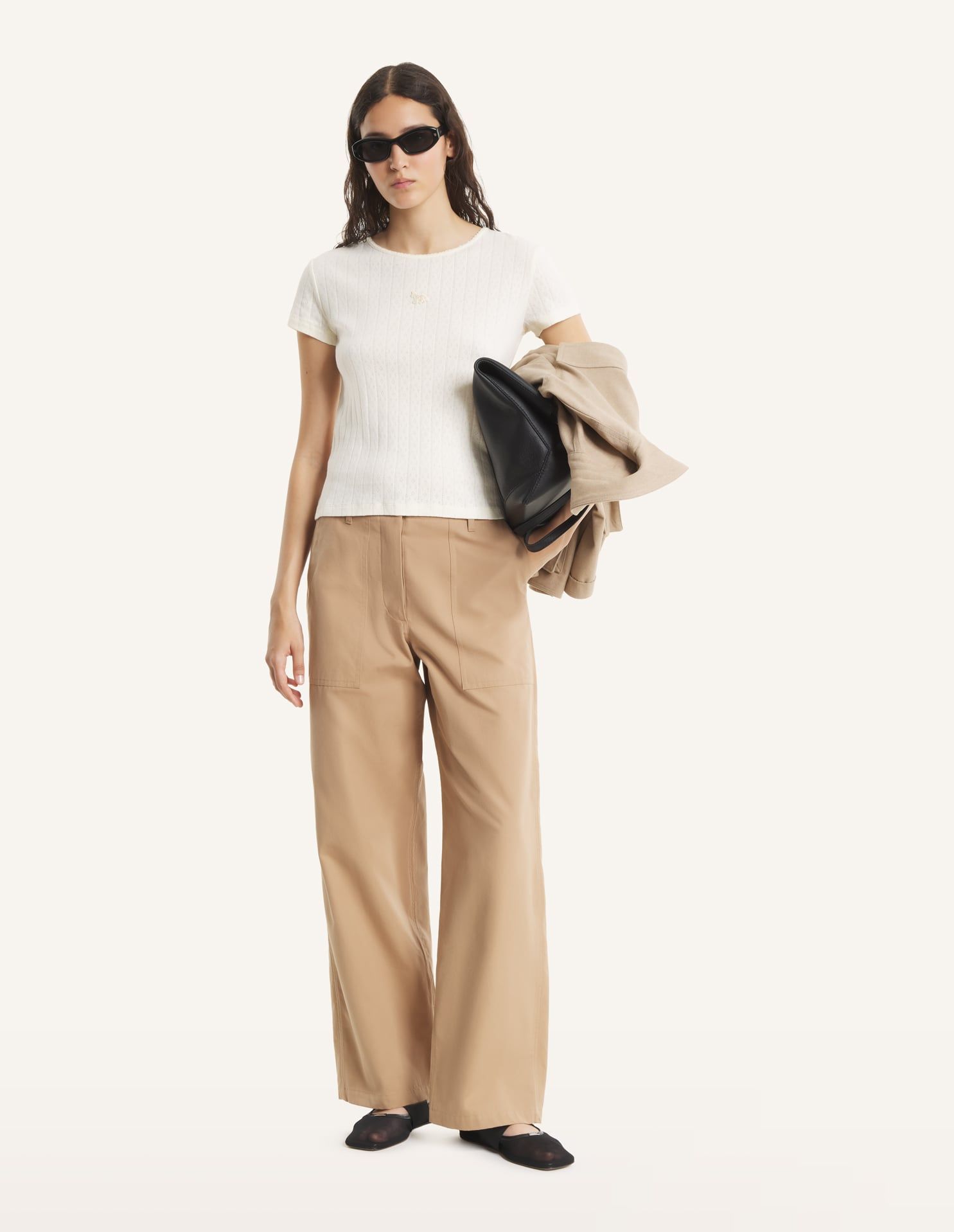 Maison Kitsuné - Áo thun Baby Fox dáng fitted