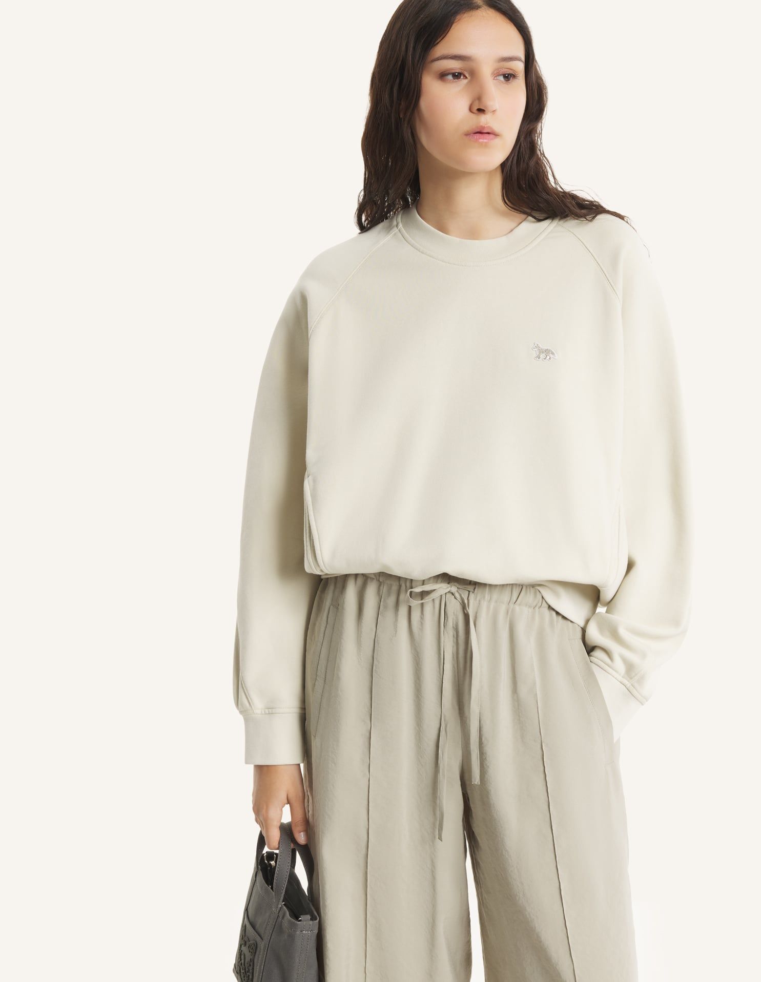 Maison Kitsuné - Áo sweat Baby Fox dáng relaxed