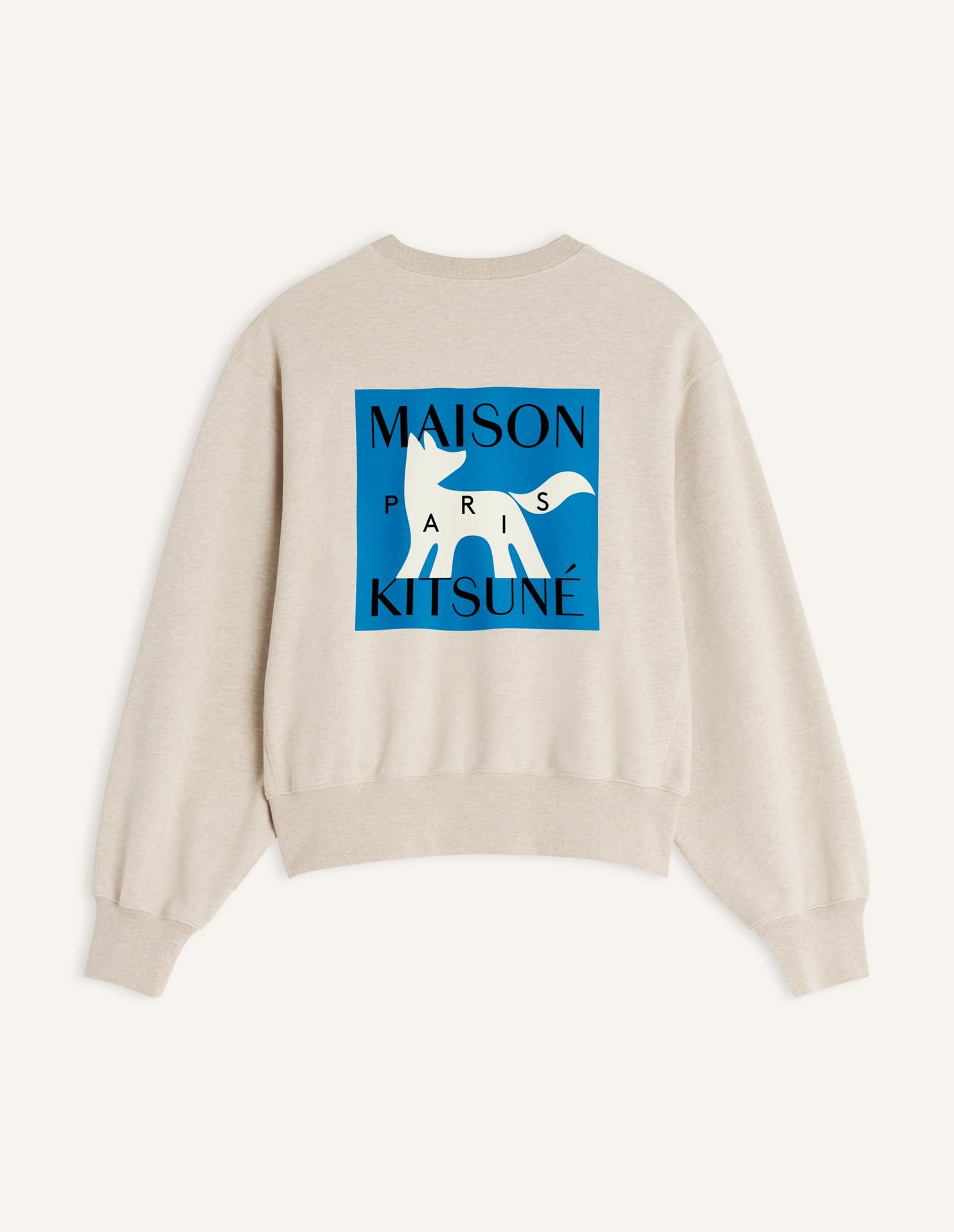 Maison Kitsuné - Áo sweat Gallery Fox Light dáng Relaxed