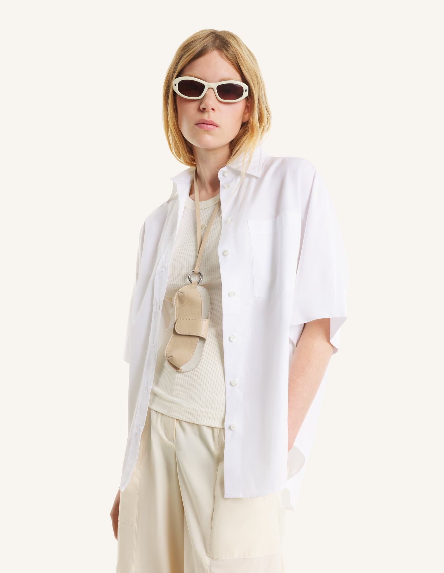 Maison Kitsuné - Áo sơ mi tay ngắn
