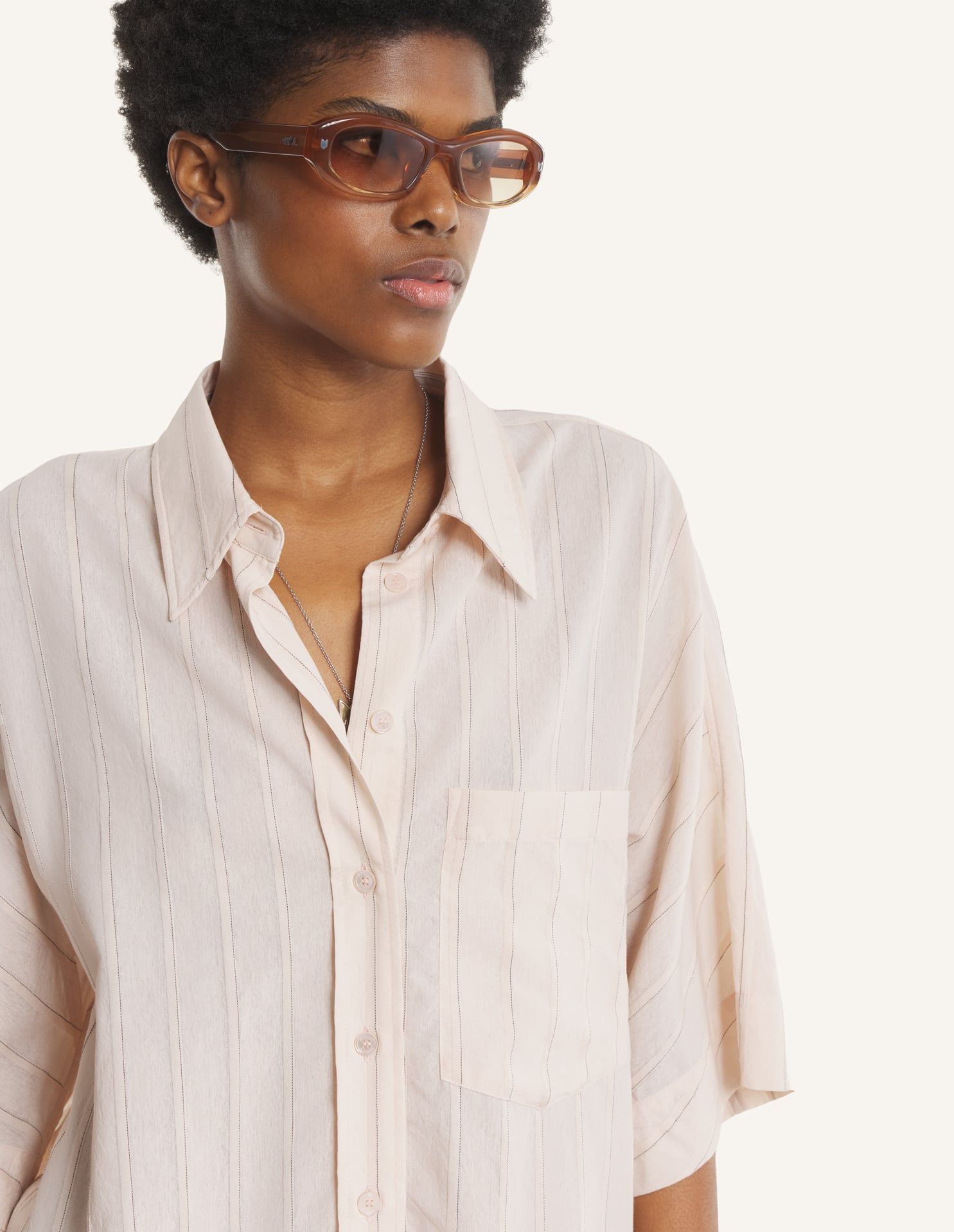 Maison Kitsuné - Áo sơ mi tay ngắn