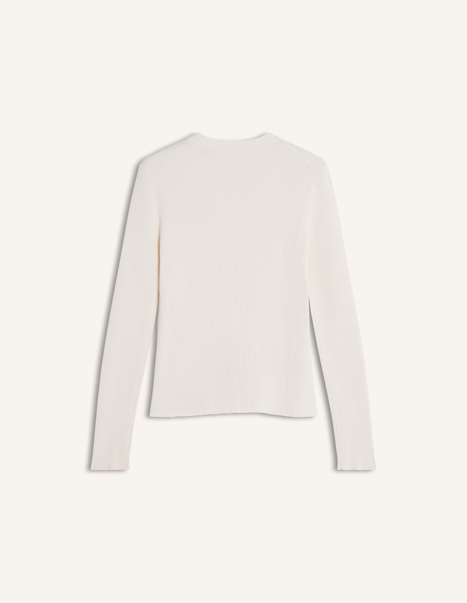 Maison Kitsuné - Áo cardigan Nữ xếp ly gân Baby Fox dáng Fitted
