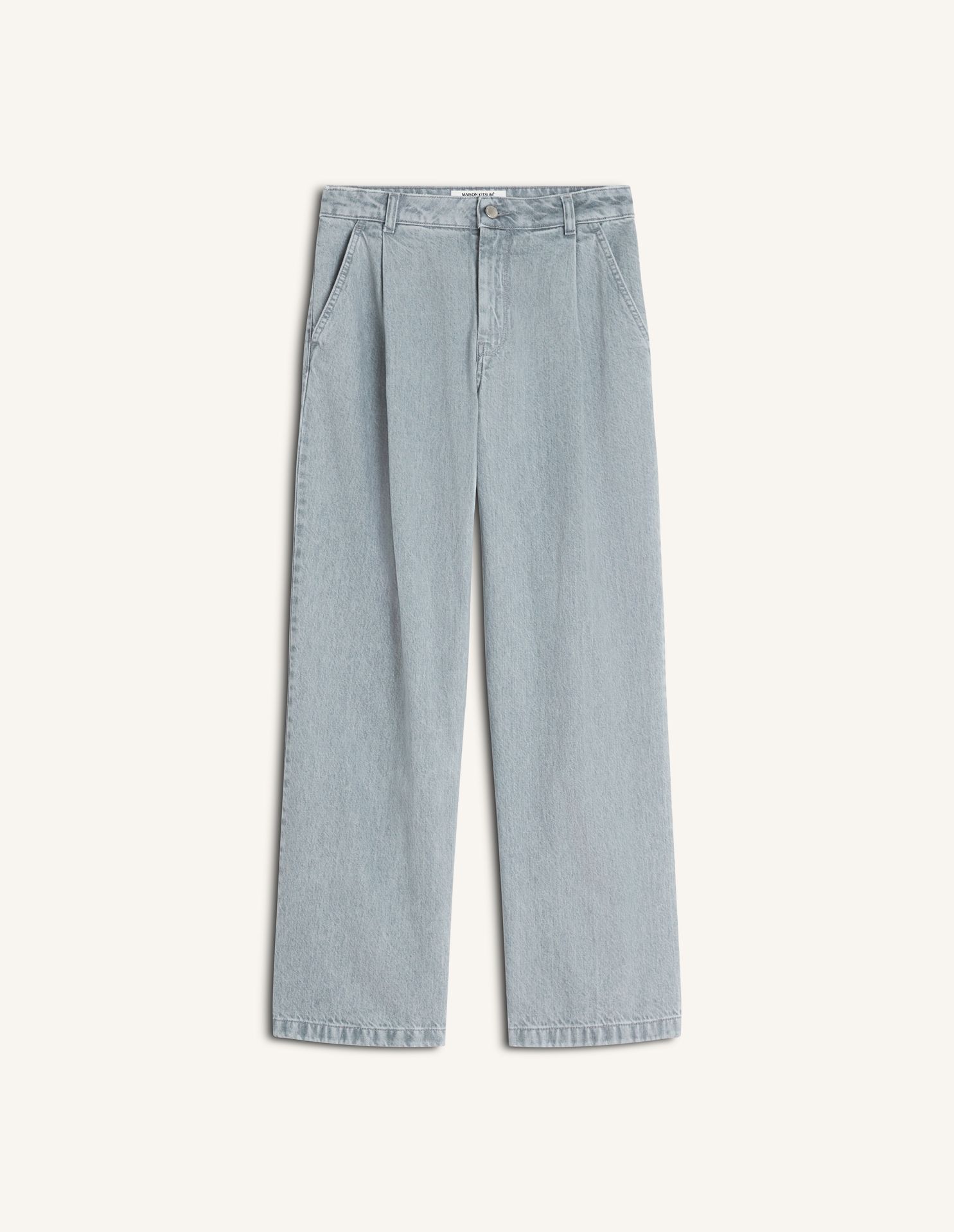 Quần jean pleated