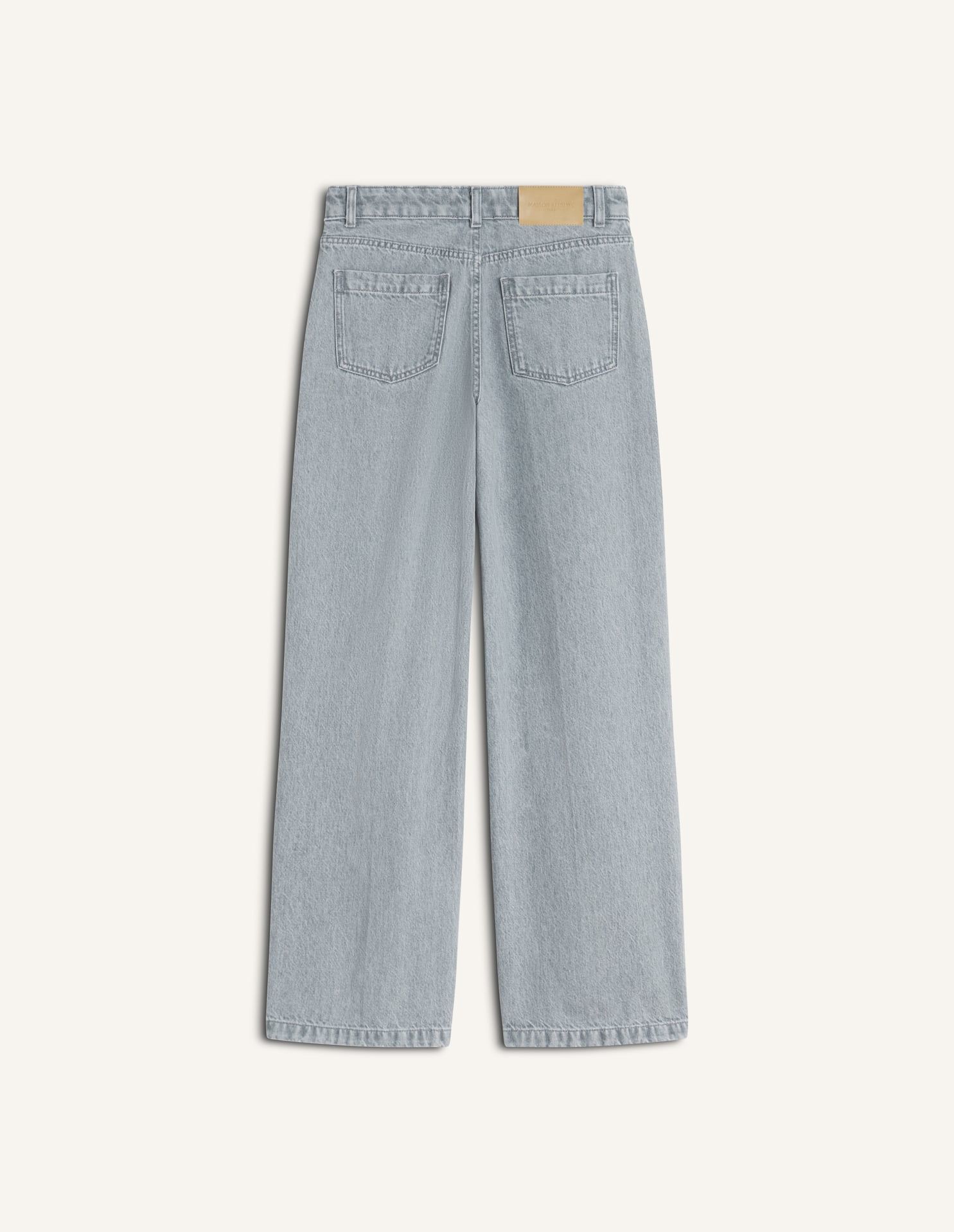 Quần jean pleated