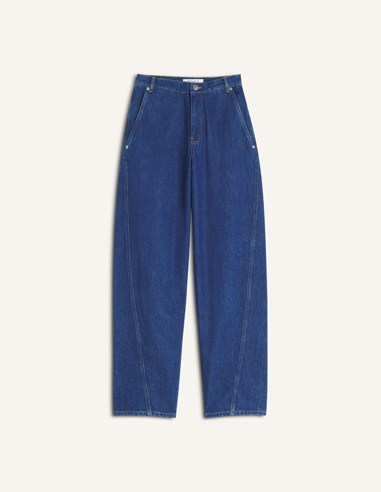 Maison Kitsuné - Quần Jeans nữ ống côn