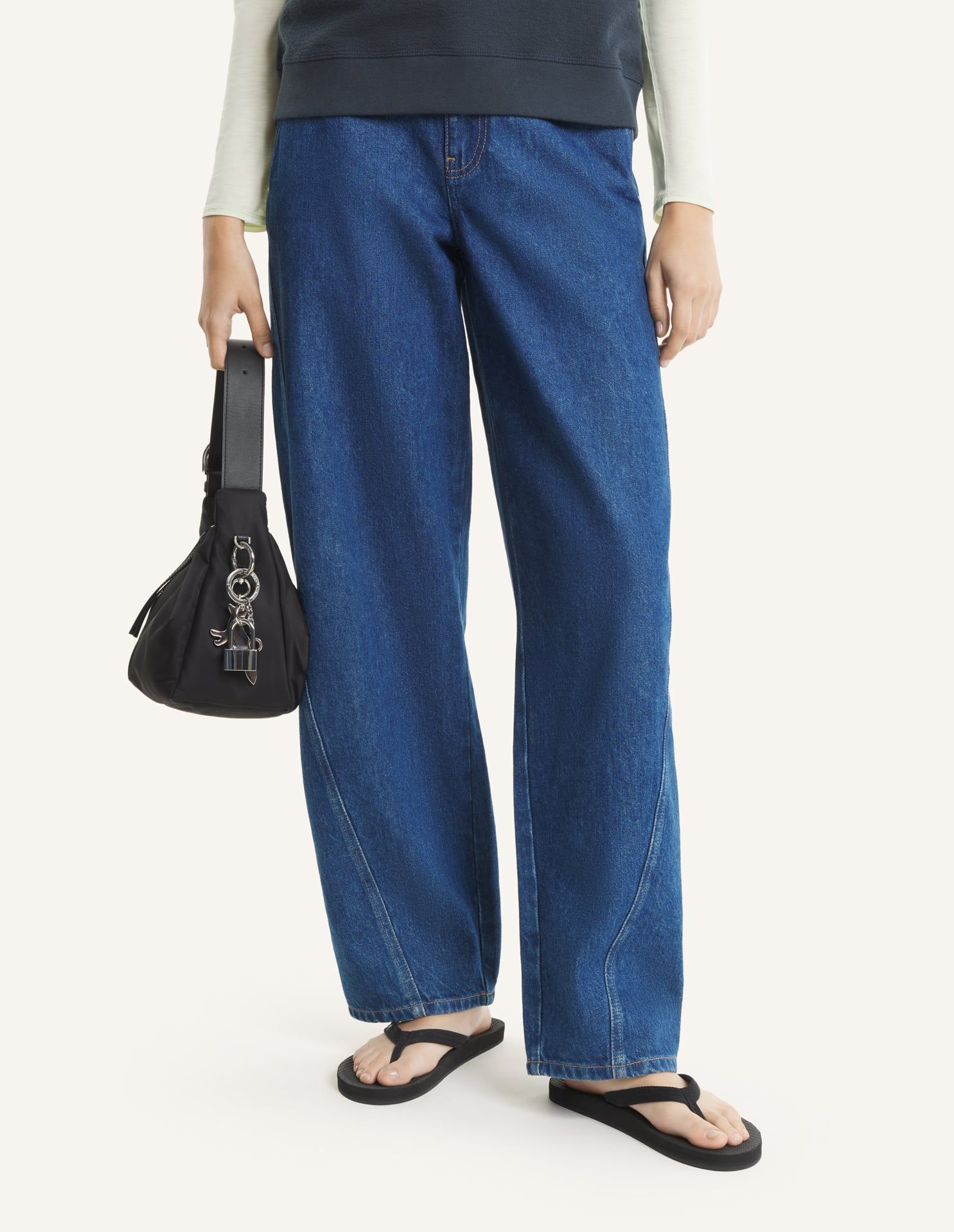 Maison Kitsuné - Quần Jeans nữ ống côn