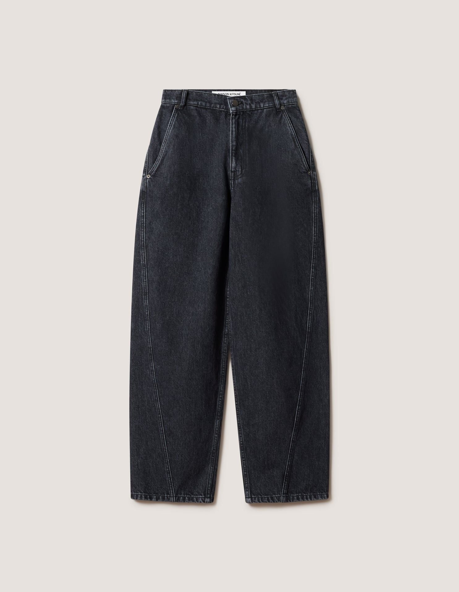 Quần jeans nữ Tapered dáng Barrel