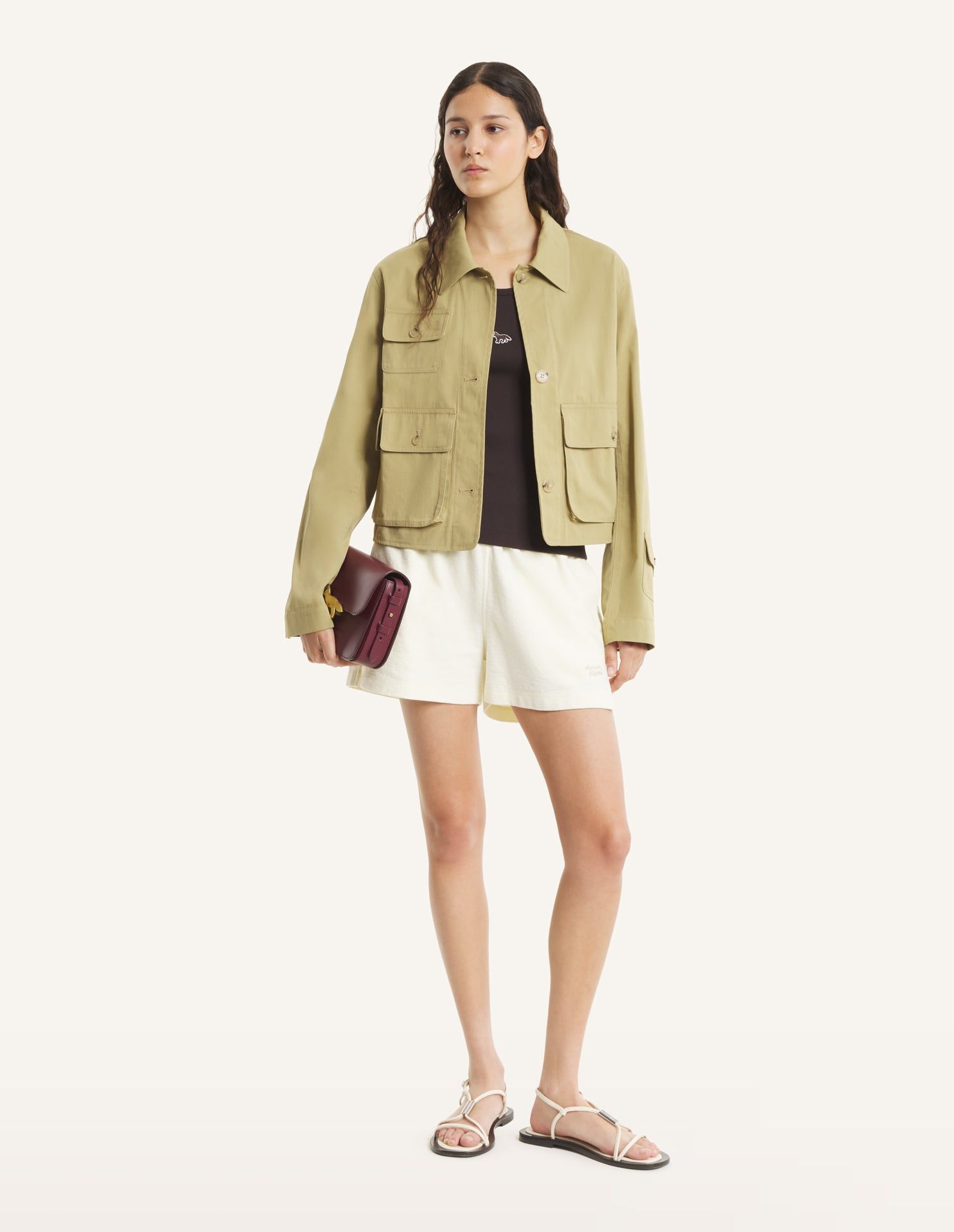 Maison Kitsuné - Quần short nữ dáng Regular