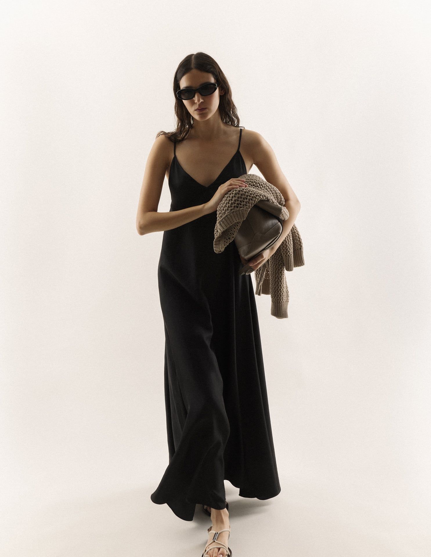 Maison Kitsuné - Váy suông dáng dài