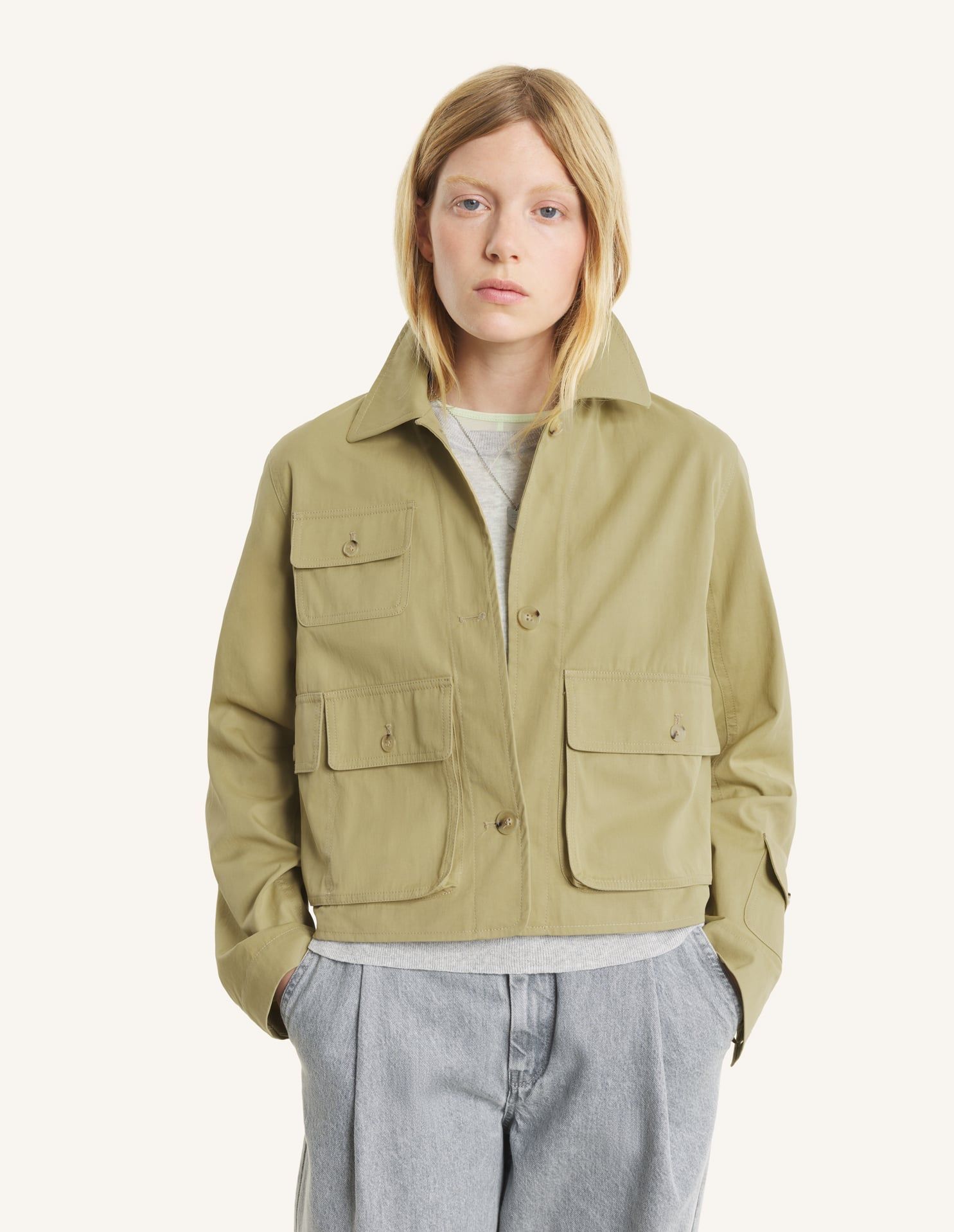 Maison Kitsuné - Áo khoác Mini Barn