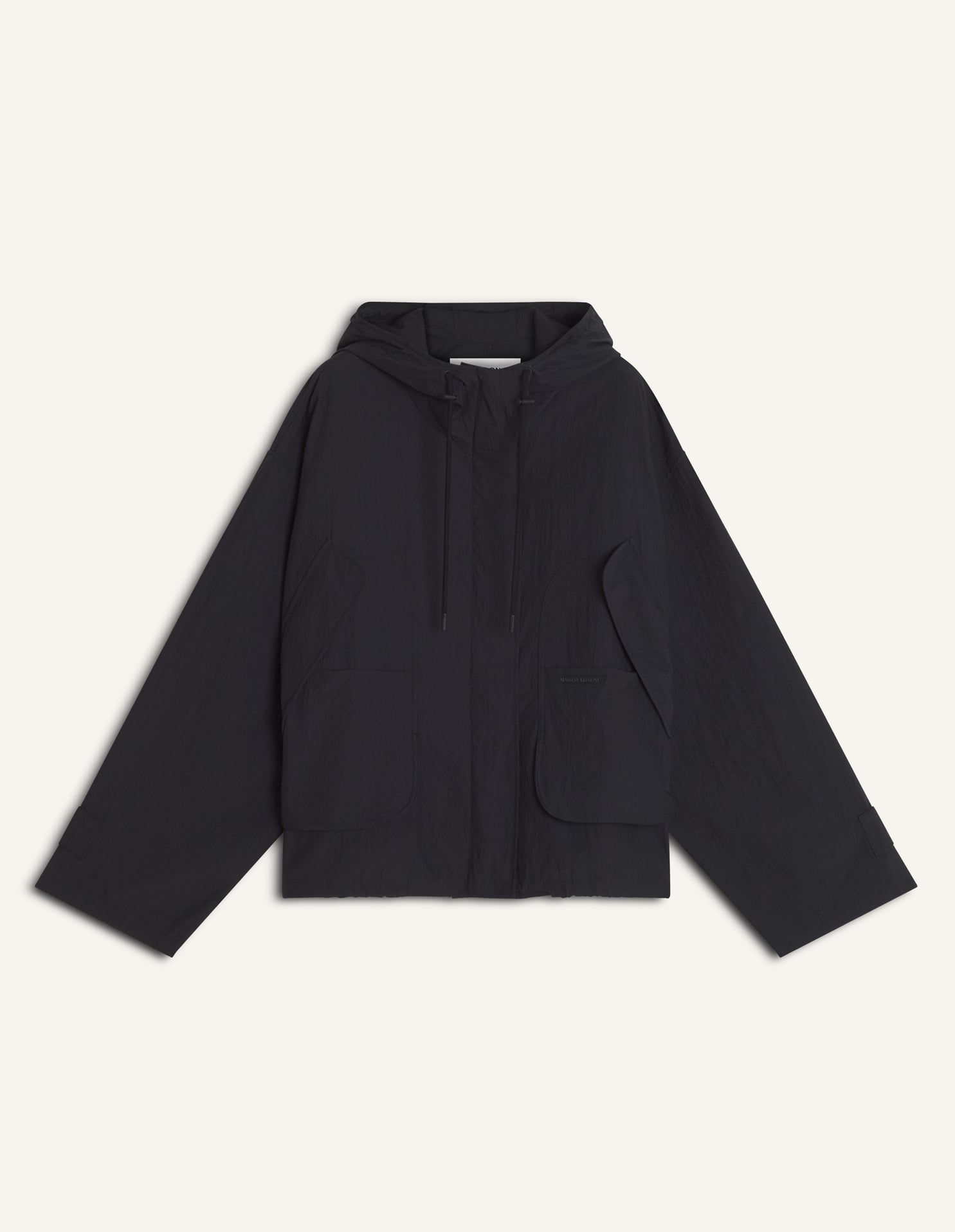 Maison Kitsuné - Áo khoác gió nữ thể thao dáng comfort