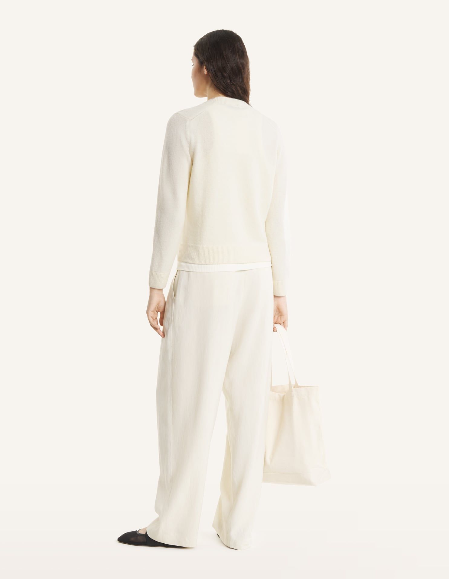 Maison Kitsuné - Áo len nữ lông cừu Tết Nguyên Đán dáng Comfort