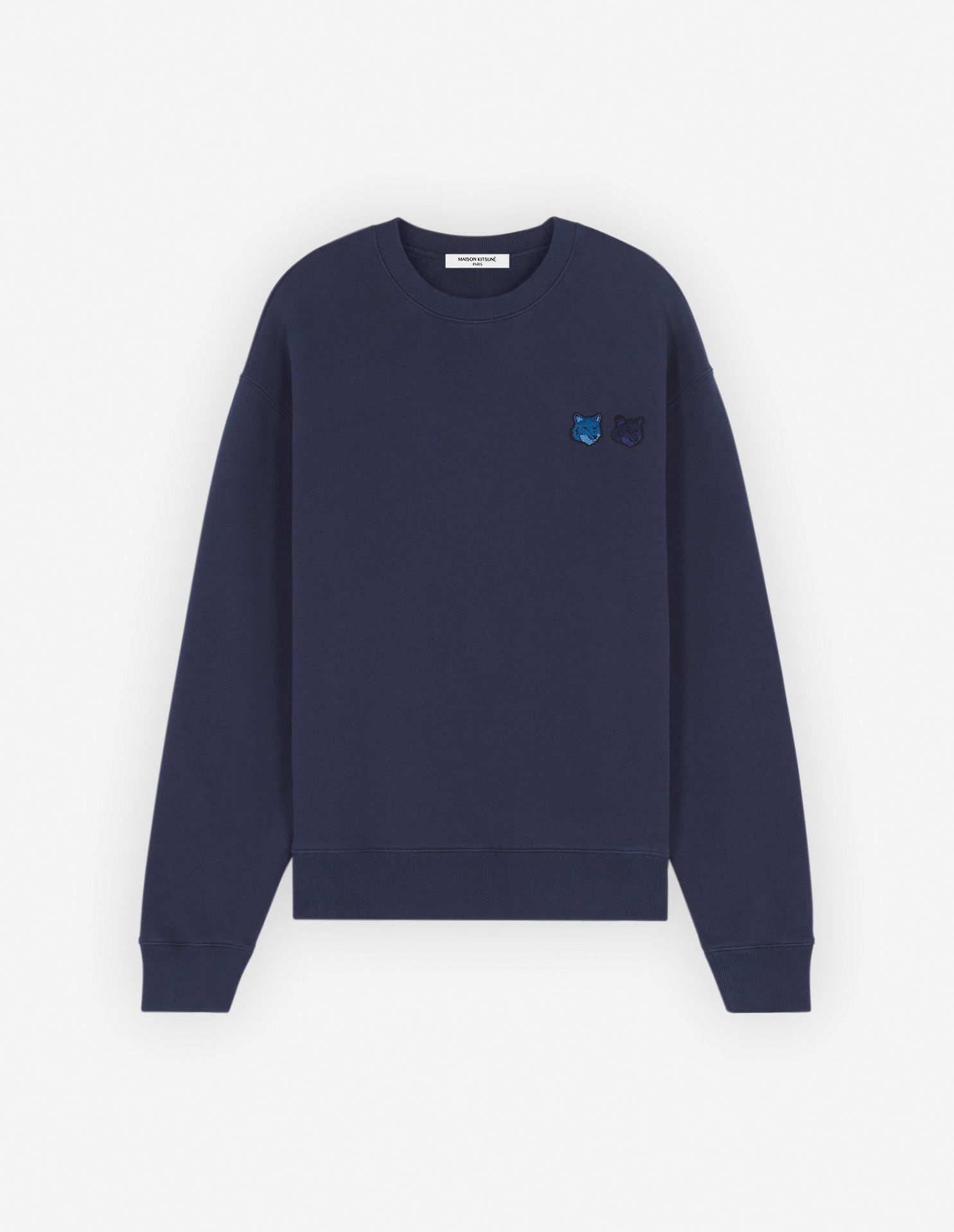 Maison Kitsuné - Áo nỉ Double Bold Fox Head dáng Comfort