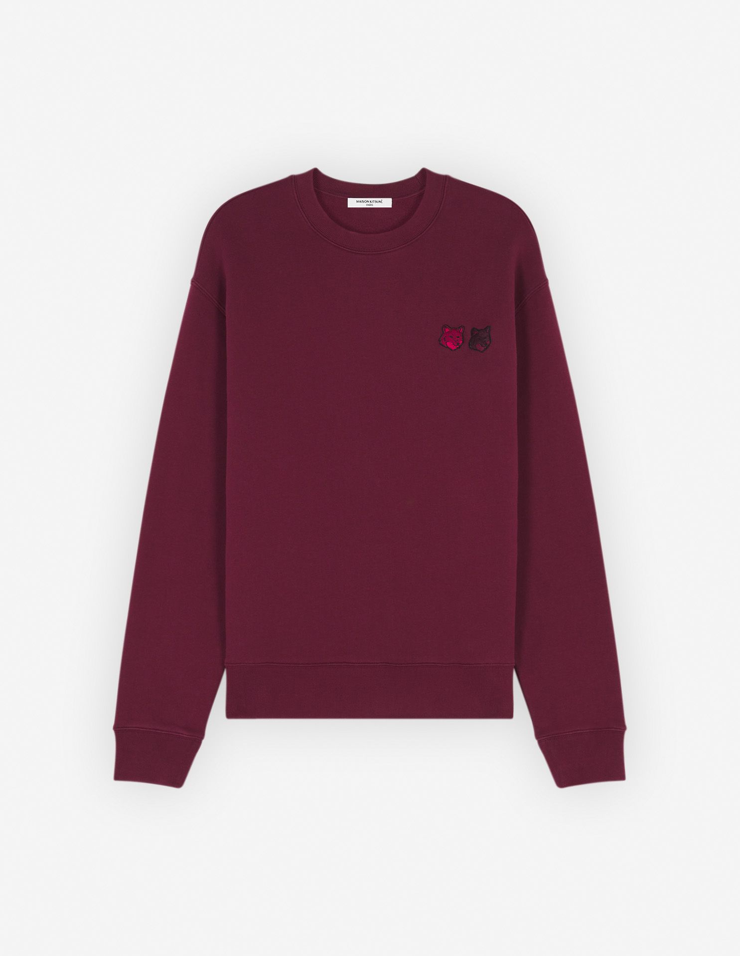 Maison Kitsuné - Áo nỉ Double Bold Fox Head dáng Comfort