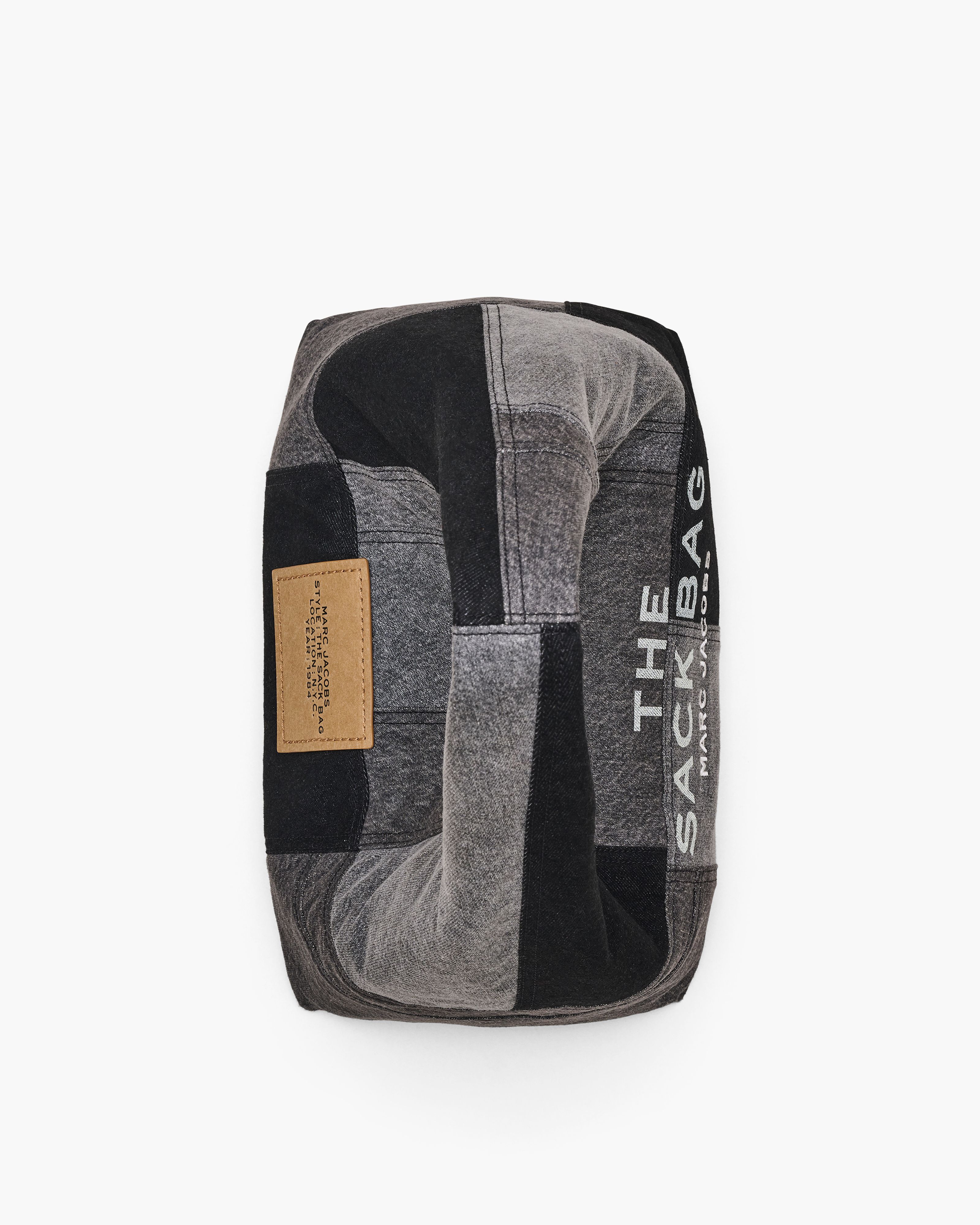 Marc Jacobs - Túi The Suede Patchwork Denim Sack