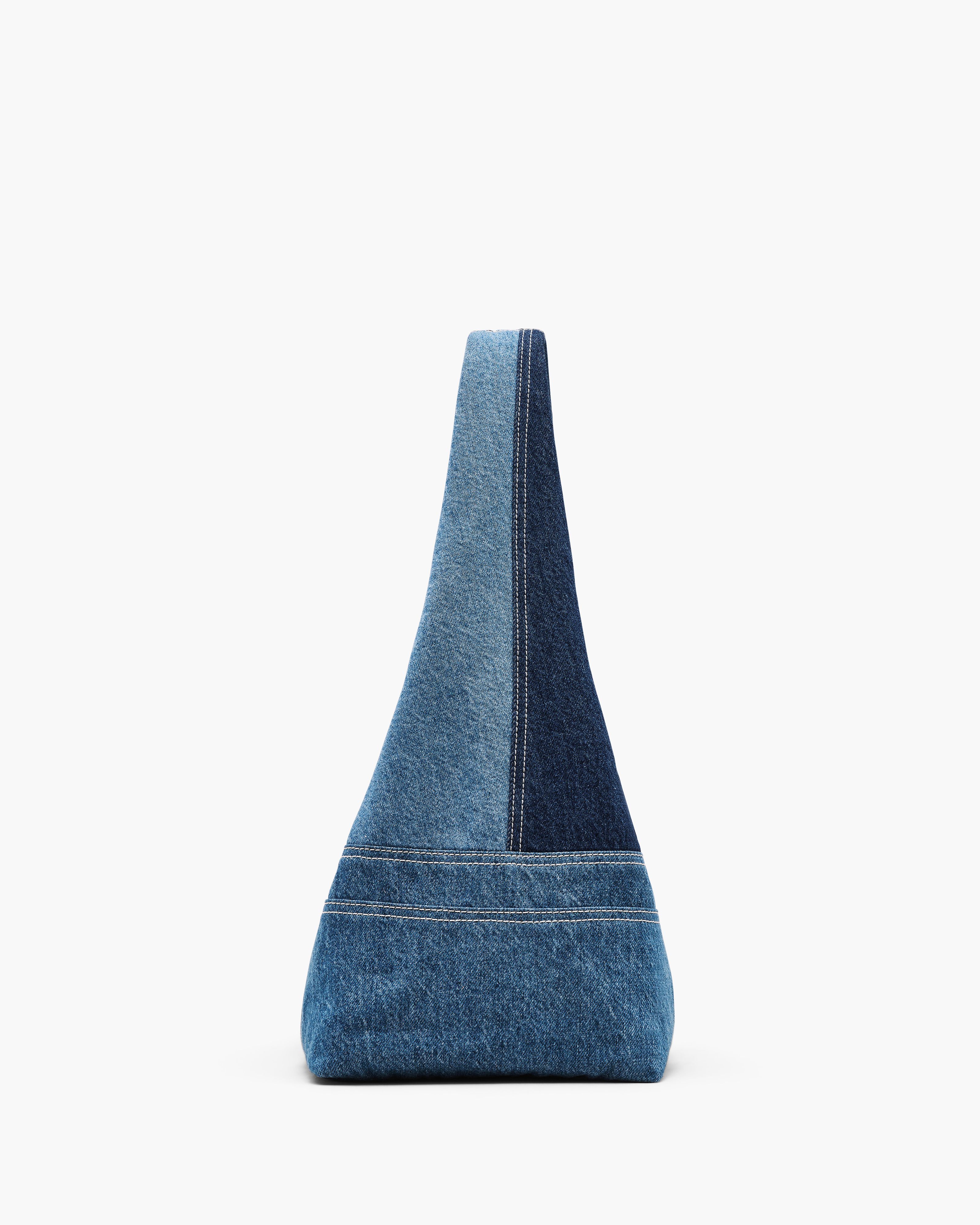 Marc Jacobs - Túi The Suede Patchwork Denim Sack